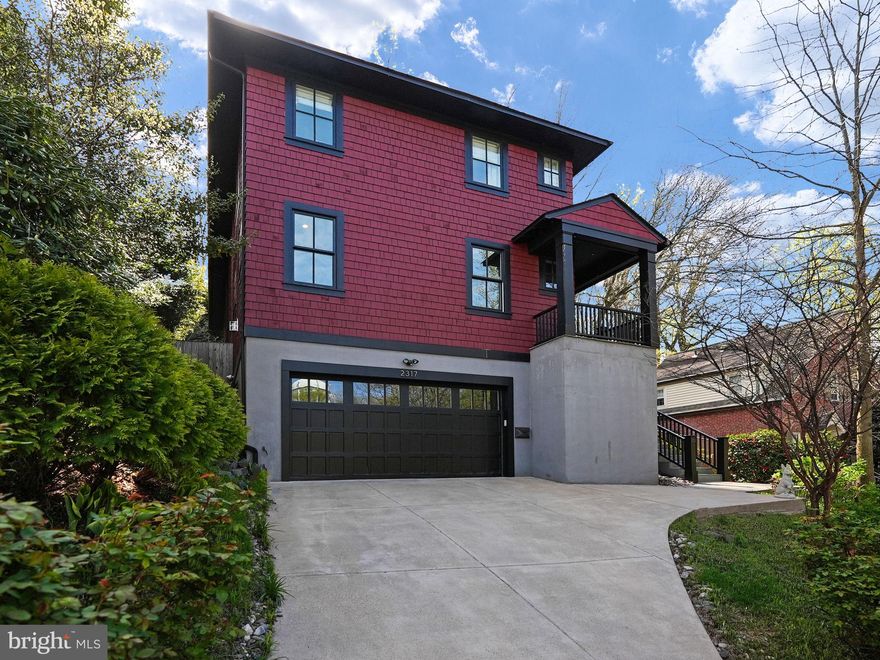 OPEN HOUSE , 4/21, CANCELLED
Experience the epitome of modern luxury in Arlington, VA, where sophistication meets elegance across four levels of architectural brilliance. Discover this stunning 5-bedroom, 4.5-bathroom residence, adorned with 10-foot ceilings on its main floor, crafting an expansive atmosphere. Upon entry, bask in the radiant glow of the light-filled family room, seamlessly transitioning into the chef's kitchen boasting marble countertops and top-of-the-line appliances. Step into the inviting dining room, offering access to both outdoor living and a charming sunroom, perfect for embracing the indoor/outdoor lifestyle.

Ascend the stairs to discover the primary bedroom suite, accompanied by two additional bedrooms and a hall bath on the upper level. The closet on this floor has been conveniently plumbed for a washer and dryer if desired. Venture further upstairs to encounter another bedroom and bath for added convenience and comfort.

On the lower level, indulge in a movie room, complemented by an extra bedroom and bathroom, with convenient access to the expansive 2-car garage.

Every detail has been thoughtfully curated, from the custom-built walk-in closet and marble bathroom in the primary bedroom, to the antique Parisian chandelier gracing the dining room. Enjoy a seamless indoor-outdoor experience with an integrated sound system through the main level and exterior, featuring outdoor speakers and a subwoofer, all powered through Sonos.

The fully wired house includes Cat5 in all rooms and surround sound. The outside oasis is complete with a gas fire-pit, meticulous landscaping, and LED lighting. For film enthusiasts, the basement is a haven with a built-in movie projector and screen.

Stroll to nearby parks and playgrounds, as well as charming shops and restaurants such as Cafe Colline and Lebanese Taverna Market. Enjoy effortless commuting with swift access to Spout Run Parkway and the Key & Roosevelt bridges. Don't miss out on the opportunity to explore this remarkable property today!