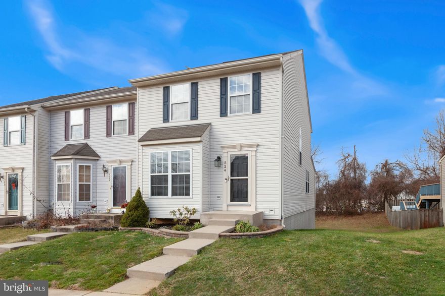 Impeccable End Unit Townhome in Desirable Constant Friendship!!! Open Floor Plan With Two Story Bump Out, Beautifully Renovated Kitchen, Tastefully Appointed First Floor Flooded with Light and Access to Sweeping Deck, Primary Suite with Walk-In Closet and Private Bath,  Oversized Family Room in Lower Level with Fireplace and Walk-Out Access to Rear Garden.  A Must See!!