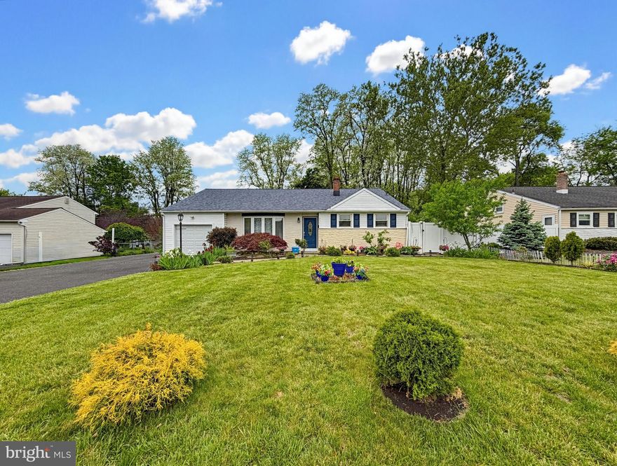 This inviting split-level rancher offers 1,850 square feet of comfortable living space with three bedrooms and two full baths. It features a huge dining area with soaring tall ceilings, plenty of closet space, a stylish kitchen with granite countertops and stainless steel appliances, and a bright sunroom that houses a jacuzzi hot tub for year-round enjoyment. The lower level includes a cozy fireplace and built-in bar. The fully fenced backyard is an absolute oasis, featuring a heated salt-water swimming pool with nighttime lighting, a spacious gazebo perfect for relaxing, and a spectacular garden. A large driveway adds to the convenience. It also includes a central heat and air, a whole-house natural gas backup generator, and a brand-new roof installed in 2021. Come see it for yourself.