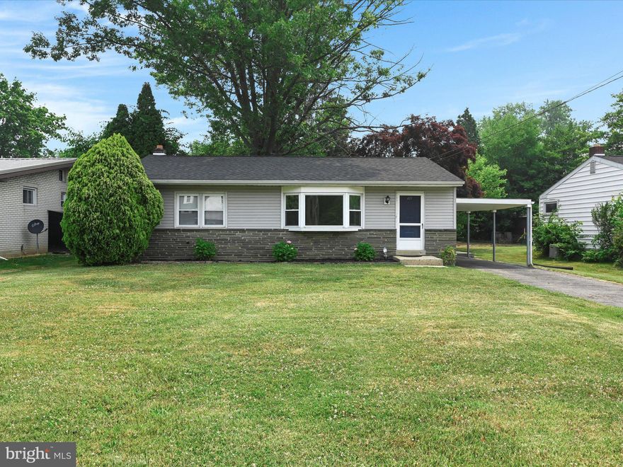 Introducing a meticulously updated and lovingly cared for rancher, tucked within the Penn Manor School District. This remarkable home is a mere 5-minute drive away from Millersville University, Penn Manor High School and an array of convenient shopping centers, ensuring effortless access to education and all your shopping needs. Upon parking under the carport, it won't take long for you to realize that 405 Millersville Rd is a special place! From the back yard fire pit (furniture included!) all the way to the updated kitchen and basement, there are so many opportunities to host and make it your own. With utilities and appliances dating back to just 2018, this three bed/one bath rancher is turn key and ready for YOU!