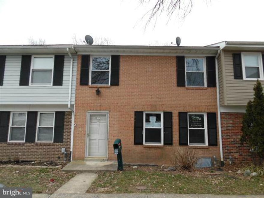 Harford Square town home offers 3 levels of living space. Open floor plan on main with breakfast bar in kitchen and powder room.. Sliders off dining room to huge covered rear porch. Back yard has shed and privacy fence. Upper level has three bedrooms and 2 full baths . Lower level is improved with space for family room & storage. Walk out stairs to rear. Close to APG & 95