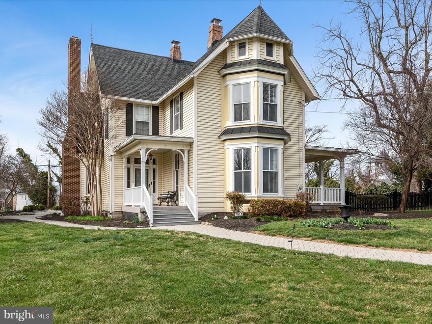 Welcome to historic Church Street! Nestled in the heart of charming Middletown, this stunning Victorian offers over 3,000 square feet of finished living space on a beautifully landscaped half-acre lot—just steps from shopping, parks, and local restaurants. Meticulously updated with today’s conveniences while preserving its rich character, this home is full of charm at every turn. Step through the front door and be greeted by soaring 9.5-foot ceilings, a dramatic staircase, and original details that set this home apart from anything you’ve seen before. The spacious family room features an all-brick fireplace with a reclaimed wood mantle and striking church-style windows that flood the space with natural light. Just off the family room is the *dream* eat-in kitchen, complete with GE CAFE appliances, a 6-burner gas stove, quartz countertops, a built-in pantry, ample cabinet space, and designer touches throughout. The adjacent sunroom is perfect for relaxing or entertaining, with a built-in beverage cooler, bar area, and plenty of storage. A formal living room with an oversized bay window and direct yard access, a dining room with built-ins and large window, and a stylish half bath with storage complete the first floor. Upstairs, the primary suite is a true retreat with custom built-in closets and large windows that allow natural light to pour in from every direction. The luxurious primary bath features heated tile floors, a clawfoot soaking tub, dual vanity with quartz countertop, and a spacious glass shower. Three additional bedrooms, another full bath with heated floors, and a convenient second-floor laundry room complete the upper level. With both front and rear staircases, this home offers a perfect balance of beauty and functionality. Outside, your private backyard oasis awaits—fully fenced yard featuring a custom fire pit, charming covered front porch, a large paver patio, and outbuilding. This home perfectly blends small-town living with timeless elegance and modern style. With easy access to Rt. 37, I-81, and I-66, the location is as convenient as it is beautiful. Don’t miss your chance to call this historic gem home!
Washer and dryer included. Utilities are not included. Minimum credit score of 680 required, along with verifiable income and a positive rental history. Pets will be considered on a case-by-case basis—no cats allowed. There is a $50 application fee per applicant age 18 and over, which covers the credit and background check. First month’s rent and security deposit are due upon lease agreement