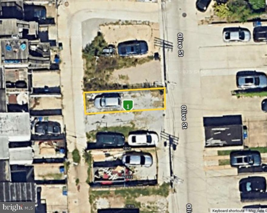 Rarely available parking pad in Federal Hill!  This property has space for at least 2 vehicles and easy access from Barney Street.  Take advantage of the income potential from leasing the property, or the convenience of having your own designated parking area (no more driving around searching for a spot!).