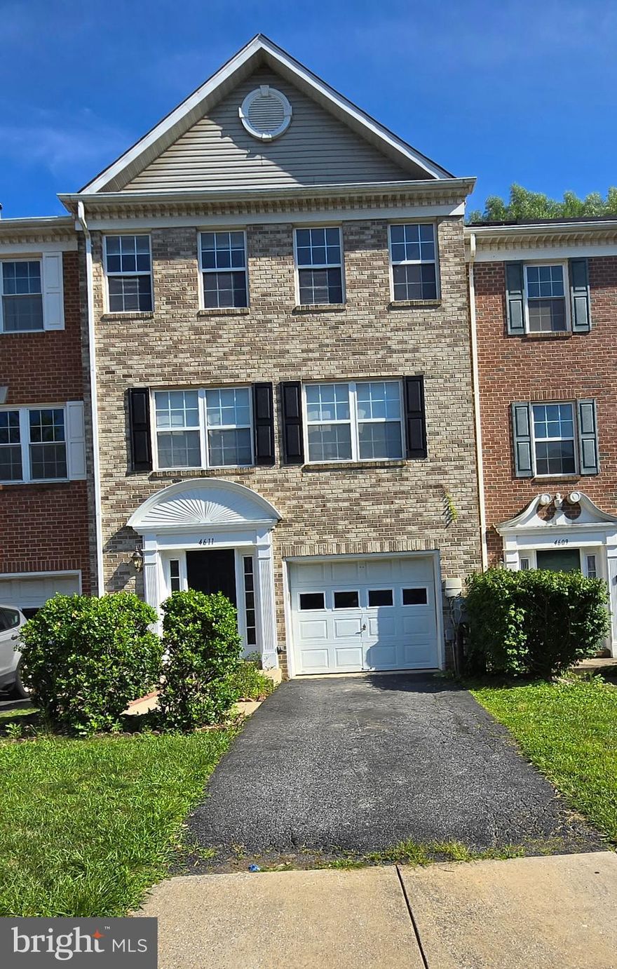 Welcome to this well-maintained town home with  spacious Open Concept.  Perfect for entertaining,  beautiful hardwood flooring in the entire home,  Large living room with natural light throughout the home . Gourmet kitchen with an island, stainless steal appliances, granite countertops with a backsplash. Sliding glass door leads to  the deck.  Full tub/shower bathroom in hall way. Laundry on upper level for convenience. The primary bedroom comes with a walk in closet  and a full bathroom that has a stand up shower.  Ground level comes with a large room that can be used as a family room  and a  powder room on  the same  entry level. Sellers are motivated !