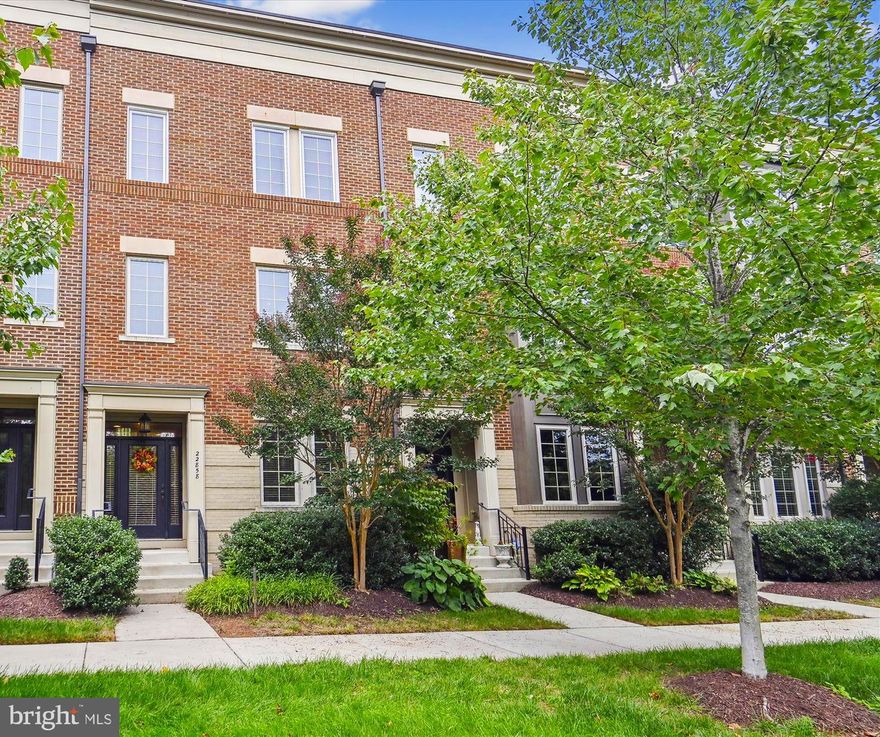 This is it!  A perfect 10 in desirable Brambleton - one of the country's premier planned communities!  Walk to Brambleton Town Center  where there is so much to enjoy - stroll to  many upscale restaurants, take in a movie at the IMAX Fox theatre, get fit at Sport and Health, read a book at the new library or hit the links at the nearby golf course.  An added bonus, walk to doctors, dentists and optometrists that are conveniently  located at Brambleton Town Center.  This popular Miller & Smith Montague model is sparkling and move-in ready with fresh paint and brand new carpets!  It offers the most sought after floorplan with 3 bedrooms on the upper level and an optional main level 4th bedroom plus 3.5 baths!  The heart of the home is the open concept main level with a stunning gourmet kitchen boasting an expansive island.  The kitchen flows to the family room and a dining room that is perfect for everyday or entertaining.   Enjoy relaxing or dining on the terrace directly off the living area.  The upper level features an impressive primary suite with two huge walk-in closets and two additional large bedrooms that share a hall bath and a convenient laundry room.   The entry level offers plenty of flex space with a den that could easily become a 4th bedroom (just add a privacy door), a full bath and a wonderful rec room.  Bring all your vehicles and enjoy the oversized 2 car garage complete with charging station, and 2 additional parking spaces in the driveway.   There is plenty of guest parking too!  Minutes to the Ashburn Silver Line Station, Highway 267 and major commuter routes.  Exceptional HOA package offers an incredible value with a Verizon FIOS package for multi-channel cable and Hi-Speed internet, trash, snow and recycling are included.  Live a carefree lifestyle and enjoy the many amenities that are offered in Brambleton including swimming pools, tot lots, tennis courts, a dog park and extensive, well planned trails and open space for walking, jogging or enjoying nature.