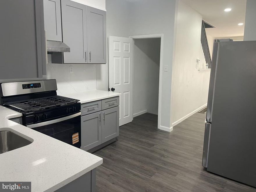 welcome to this  completely renovated from top of the bedrooms, bathroom, living room, kitchen to the basement plus all new luxury kitchen appliances, cabinets, and washer, dryer in this 3 bedroom row house that locate at the Tacony by Torresdale ave that close to transportation, and the Tacony bridge to the NJ.

Bring your buyers and you will never disappointed.