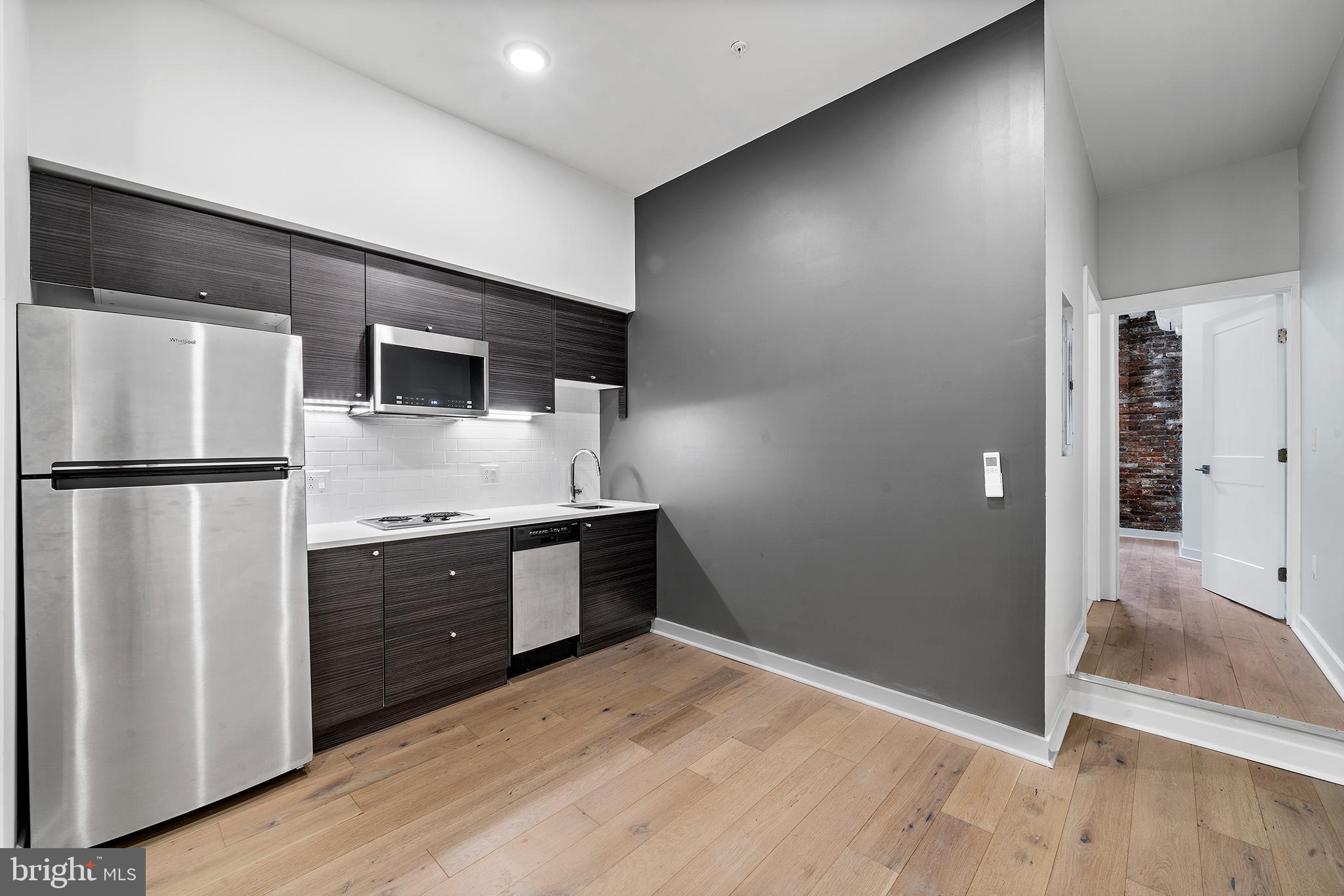 Available Now | A physical tour is required before applying. Sight unseen applications will not be considered.
Welcome to 257 N 3rd St #1! This 1 bedroom, 1 bathroom Old City apartment features in-unit laundry, ductless mini-split A/C, hardwood floors, and recessed lighting. The kitchen includes stainless steel appliances, subway tile backsplash, and contemporary cabinetry. The full bathroom has a floating vanity and tiled shower, and the spacious bedroom offers exposed brick, a large window, and ample closet space. Schedule your showing today!
Lease Terms:
Generally, 1st month, 12th month, and 1 month security deposit due at, or prior to, lease signing. Other terms may be required by Landlord. $55 application fee per applicant. Pets are conditional on owner's approval and may require an additional fee, if accepted. (Generally, $500/dog and $250/cat). Tenants responsible for: electricity, cable/internet, and a $35/month flat water fee. Landlord Requirements: Applicants to make 3x the monthly rent in verifiable net income, credit history to be considered (i.e. no active collections), no evictions within the past 4 years, and must have a verifiable rental history with on-time rental payments. Exceptions to this criteria may exist under the law and will be considered.