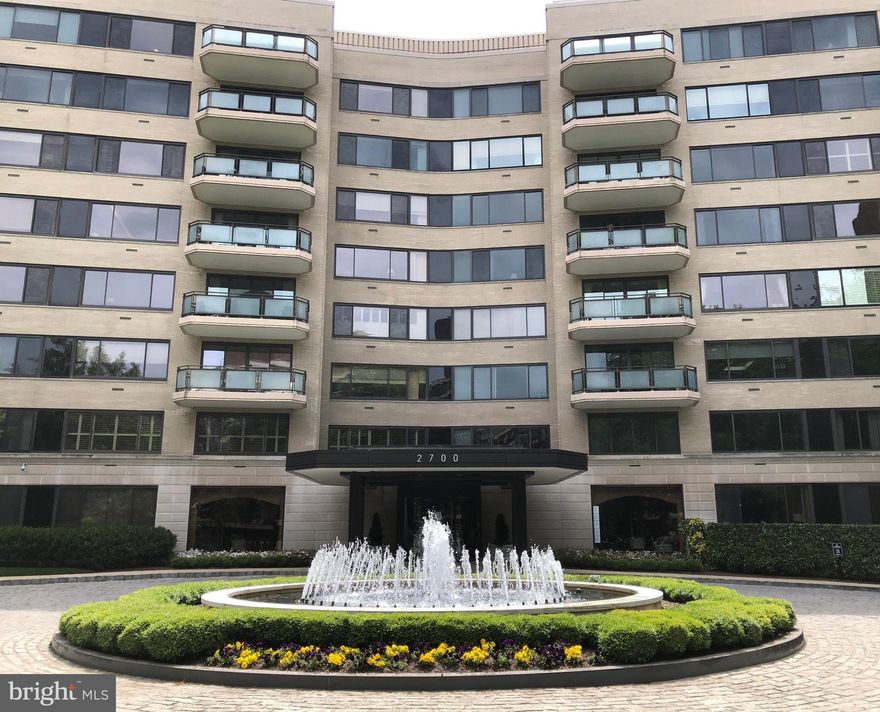 Welcome to the -15 tier of the prestigious Shoreham West coop.  This is a rarely offered 3-bedroom corner home, handsomely designed by the award-winning architect Stephen Muse of Muse Associates in Bethesda, MD. From the minute you open the front door, you are greeted by an abundance of natural light streaming through oversized windows and balcony doors. The tree-lined, sunlit views evoke the feeling of being in a private treehouse—serene, expansive, and quiet. The layout of the space is exceptionally well-considered, making it ideal for entertaining and gatherings, while also perfectly suited for comfortable daily living. All doors and hallways are ADA compliant, and there is plenty of wall space for art lovers.  

 The gracious foyer, complete with a powder room and two over-sized coat closets, leads to a large living room, which features a 9-foot tray ceiling. Extending beyond the living room is a spacious private balcony, perfect for enjoying the outdoors. The dining room, also adorned with a 9-foot tray ceiling, can accommodate large gatherings and offers seamless access to the large gourmet kitchen. Custom built-in cabinets in the dining room offer display space for decorative elements and hidden storage. The kitchen has abundant storage and counter space, and contemporary appliances including a six-burner cook top, double ovens, a warming drawer, dishwasher, hot/cold water filter, and a Sub-zero refrigerator and freezer. It was designed to maximize the opportunity for gourmet cooking, complete with a center island.  A handmade 4-panel shoji pocket door separates the kitchen from the dining room allowing you to close the space off from company if desired. 

  

There are three large bedrooms on the private wing of the apartment The primary bedroom is a true retreat, boasting a spacious dressing area/walk-in closet and an en suite bath, including a large shower with seat and an ample linen closet. The second bedroom, currently used as an art studio/office, provides flexibility for a variety of uses.  A custom glass and wood closet is built into one end of the spacious room and a wall-to-wall desk with storage is built into the window side.  The third bedroom, which is currently used as a family room/office, offers bright, corner views of the surrounding trees and features custom media built ins. These two bedrooms share a second full bath with a large soaking tub, plus a dressing room with closets.  Both bathrooms have heated floors. Completing this private wing is a separate laundry room with additional built-in cabinets, counter space, plus a utility sink. This home also conveys with a two-car tandem parking space that is EV charger-ready, as well as a storage closet just outside the back door service area, plus an ample storage unit in the basement.   

 There is storage galore in this apartment, much of it hidden! 

 The building's rooftop level is a true highlight, offering panoramic views of the Washington Monument, National Cathedral, and Rock Creek Park. The expansive rooftop terrace features multiple seating areas and a grill for resident use. It is complemented by several interior amenities, including a modern lounge, a full kitchen, and a state-of-the-art fitness center. 

Residents also enjoy access to a dedicated artists' studio, a private wine storage room, a doorman, a 24-hour concierge, and a manned garage entrance. The secure garage includes a manual car washing station, a pet washing/shower station, and the ability for owners to install personal EV chargers at their parking spaces. 

  Ideally located, the Shoreham West is just two blocks from the red line Metro, and cultural landmarks such as the Phillips Gallery, the National Zoo, and Rock Creek Park, with a variety of dining options along Connecticut Avenue.  

 Recognized for its architectural significance, the Shoreham West Coop is featured in James M. Goode’s acclaimed book “Best Addresses.” The monthly