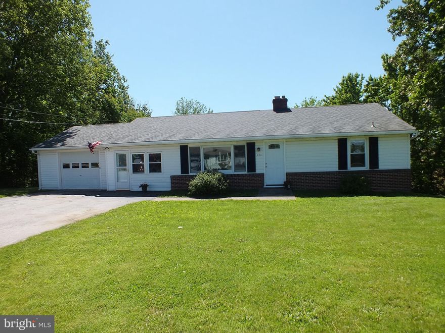 NEW PRICE on this Super cute ranch style home freshly painted and with many updates. Original hardwood floors just refinished and they're gorgeous. Great big yard that extends into the woods to the right of the house.