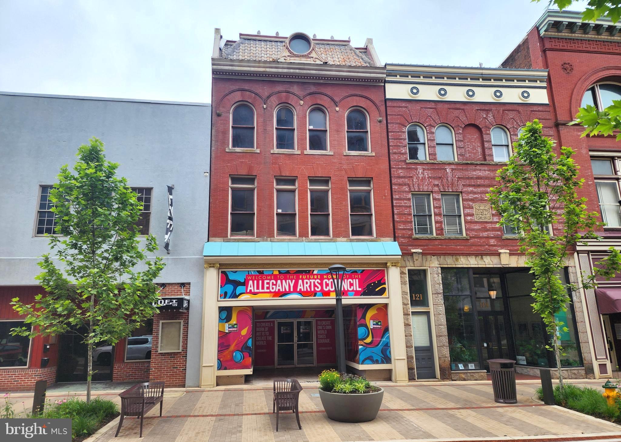 Own a Piece of Historic Downtown Cumberland’s Revival!
Be part of the exciting “Reimagine Historic Downtown Cumberland” initiative with this incredible opportunity to own a 7,080 sq ft mixed-use property in the heart of a growing retail and dining district. This building offers a prime first-floor retail space perfect for a boutique, café, or creative venture, while the second and third floors present a blank canvas—ready for your vision and in need of major renovation. Located in a lively streetscape welcoming both daytime shoppers and nighttime visitors, this property offers flexibility, character, and potential. With the Main Street Streetscape Project completed, now is the perfect time to invest as the area begins a vibrant transformation. Don’t miss your chance to own a piece of Cumberland’s bright future!