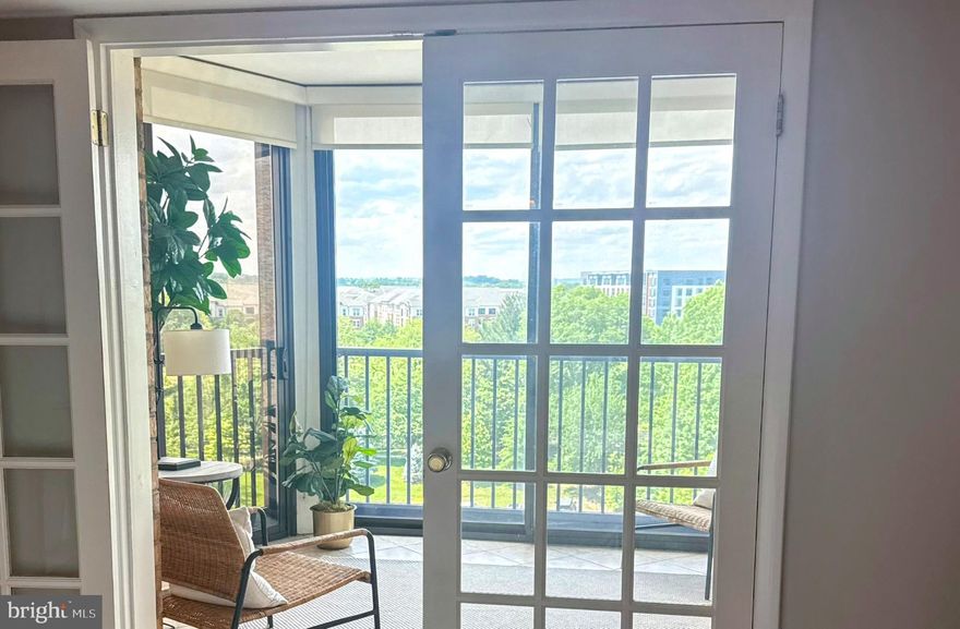 Enjoy the perfect blend of convenience and luxury in this beautifully updated condo. The standout feature is the enclosed ceramic-tiled balcony, where you can take in panoramic views and breathtaking sunsets. With newer windows and light-filtering blinds, this space is perfect for relaxing year-round. French doors seamlessly connect the balcony to the living room, which boasts custom built-in bookcases and an entertainment center. Throughout the home, engineered wood flooring adds warmth and style, and the  unit has been freshly painted. The dining room adjoins the living room and  is highlighted by an elegant Art Deco chandelier and decorative moldings. The spacious kitchen offers room for a table and chairs, and this model provides the option to create a dedicated laundry room adjacent to the kitchen. Storage is abundant, with ample closets throughout. The primary suite features pocket doors, a walk-in shower, an updated vanity, and two walk-in closets. The second bedroom—which can also serve as a den—includes a built-in Murphy bed with lighting and shelving, offering both flexibility and functionality. Additional perks include a private storage unit and a rare reserved garage space, both conveniently located on the B3 level.
 
*** ABOUT MONTEBELLO: Montebello is known for its exceptional amenities, vibrant community, and resort-style living. Offering a rich array of cultural, entertainment, and social opportunities, this community provides an unparalleled lifestyle. *** This particular unit boasts a prime location—just steps from the Village Green, a newly upgraded tot lot, a community charging station, and the beautifully renovated community center. Commuting is effortless, with convenient access to the Huntington Metro, North Kings Highway shops, and the post office. Plus, you’re just minutes from Old Town Alexandria, the Beltway, and the Woodrow Wilson Bridge. *** Montebello’s amenities are second to none. Residents enjoy a complimentary weekday shuttle service to the Metro and local shops, as well as access to electric vehicle charging stations. The community features both indoor and outdoor pools, along with a whirlpool and spa for relaxation. For those who love sports and recreation, there are tennis and pickleball courts, a basketball hoop, and even a bowling alley. Outdoor spaces include a dog park and multiple social areas designed for gathering with friends and neighbors​. *** Dining and convenience are also key highlights of Montebello. A full-service restaurant offers both delivery and a ​l​lovely outdoor dining deck. Additional on-site conveniences include a well-stocked convenience store, a fitness center with scenic views, a game room, and an upscale hair salon. Security is a top priority, with 24-hour monitoring and on-site patrolling to ensure peace of mind. *** Montebello sets the gold standard for luxury condominiums—not just for its amenities, but also for its financial stability and exceptional management. The community has never required a special assessment, and fee increases remain below the regional average. Recently, Montebello seamlessly funded an $8 million renovation of the community center, further enhancing its appeal. *** The newly upgraded community center serves as a dynamic hub for social events, concerts, club meetings, and fitness classes. Nestled within 35 acres of serene woodlands, Montebello offers scenic walking trails, grilling areas, and two inviting outdoor patios.  *** The condo building itself features a hobby room, a party room, a book exchange/library, and a heavy-duty washer and dryer for large items. Montebello is also a smoke-free community, ensuring a clean and healthy living environment.

 *** This is a truly unique oasis in the heart of Northern Virginia, offering something for everyone—whether you’re seeking an active social scene or a peaceful retreat. Come see this exceptional unit for yourself. Contact me today or stop by one of our open houses.