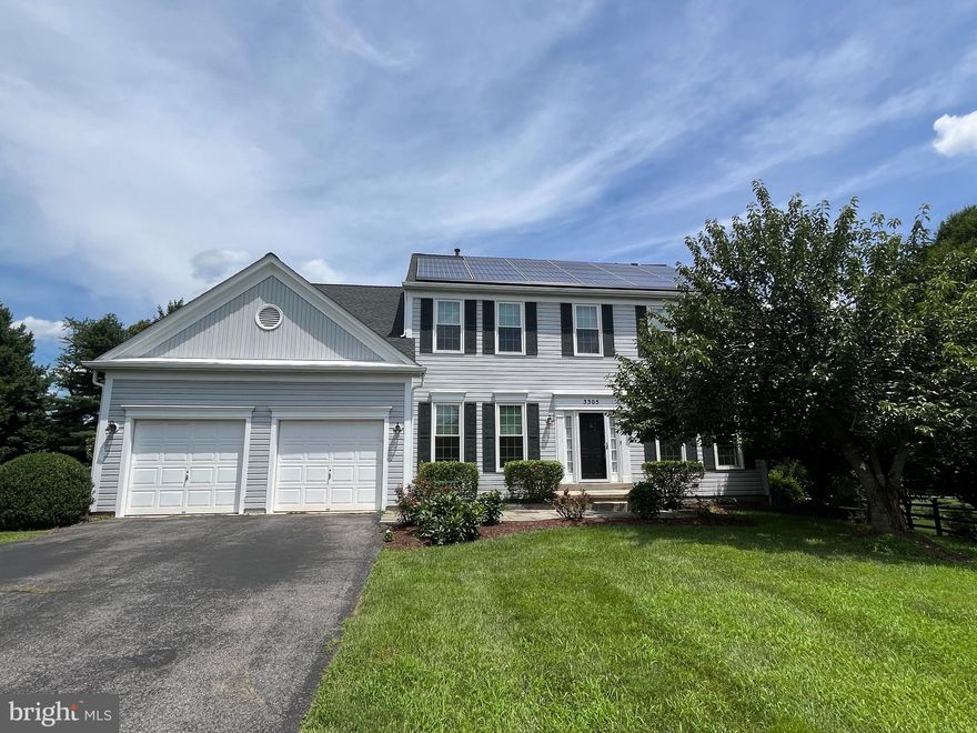 Beautiful  single family home with many upgrades which include: new LVP flooring on first floor, new carpet in upper and lower levels,  all  bathrooms have been upgraded including a spa like ensuite in the master bedroom.  Master bedroom walk in closet with custom cabinets providing incredible storage space. Additionally, the roof, HVAC system, windows, gas fireplace, and all appliances were replaced within the past 10 years. Gracious foyer space leads to a huge kitchen with granite countertops. Incredible cabinet space and a center island, in addition to plenty of room for a kitchen table. The gorgeous kitchen is open to the sunken family room, which boasts a wood floor and cozy gas fireplace. French doors lead to the lovely deck that overlooks the spacious and landscaped  back yard.  Upstairs laundry room including newer washer and dryer. There are three additional bedrooms, and renovated hall bathroom upstairs. The lower level is fully finished, including a full bathroom and bonus room, in addition to the big recreation room. Gorgeous landscaping and hardscape on a quiet cul-de-sac!