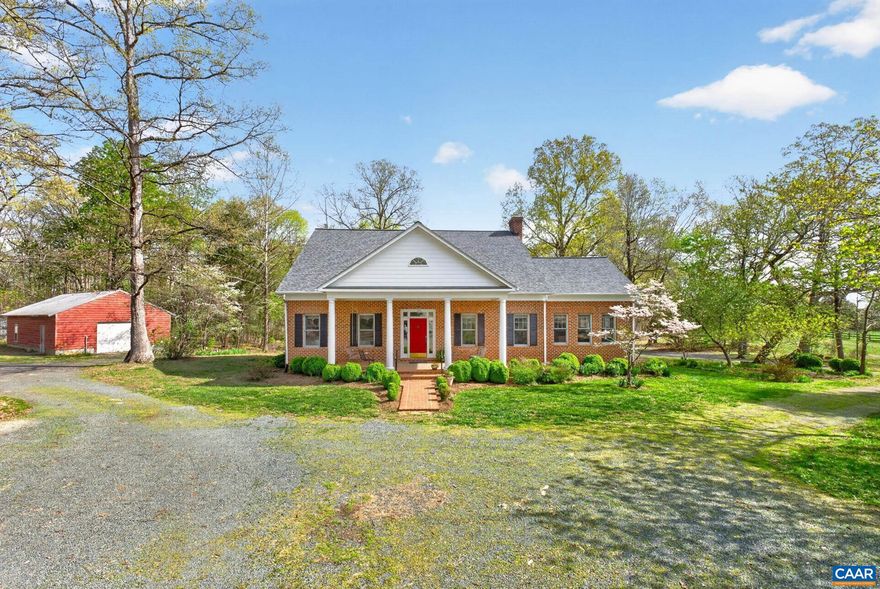 Your Country Lifestyle Awaits! Step into this Elegant Custom Built Retreat by Cecil Cobb. The original owners had thought of every detail when designing this home. Enter into your Grand Foyer w/soaring ceilings to the 2nd level. The 1st level offers over 2300+ fin. sq. ft, w/a Primary bedroom & attached bath, walk in closets. Family Rm w/fireplace & Sun Rm await you w/Gleaming hardwood floors throughout. The large eat in kitchen w/natural light boasts a center island w/gas cook top, pantry, custom cabinets & lots of counter space. 1st level laundry/mud rm off the 2 car garage + guest 1/2 bath. The 2nd level has a primary bedroom w/attached bath, 2 additional bedrooms, full bath & a huge walk in attic area. There is also a bonus room w/closet w/a separate staircase. If you are looking for an in law apartment or AIR BNB this is the home for you.  Lower level has private entrance, full kitchen, bath, laundry & family rm.  Nature is at your doorstep as well. The over 12+ acre outdoor oasis offers a picnic pavilion, run in shed, 2 decks, workshop w/electric & Pasture with fencing. Bring your horses!  You're just minutes from  shopping, medical offices, Pleasant Grove.  Newer Roof, Newer HVAC systems. Multiple flowering gardens & trees.,Glass Front Cabinets,White Cabinets,Wood Counter,Fireplace in Family Room
