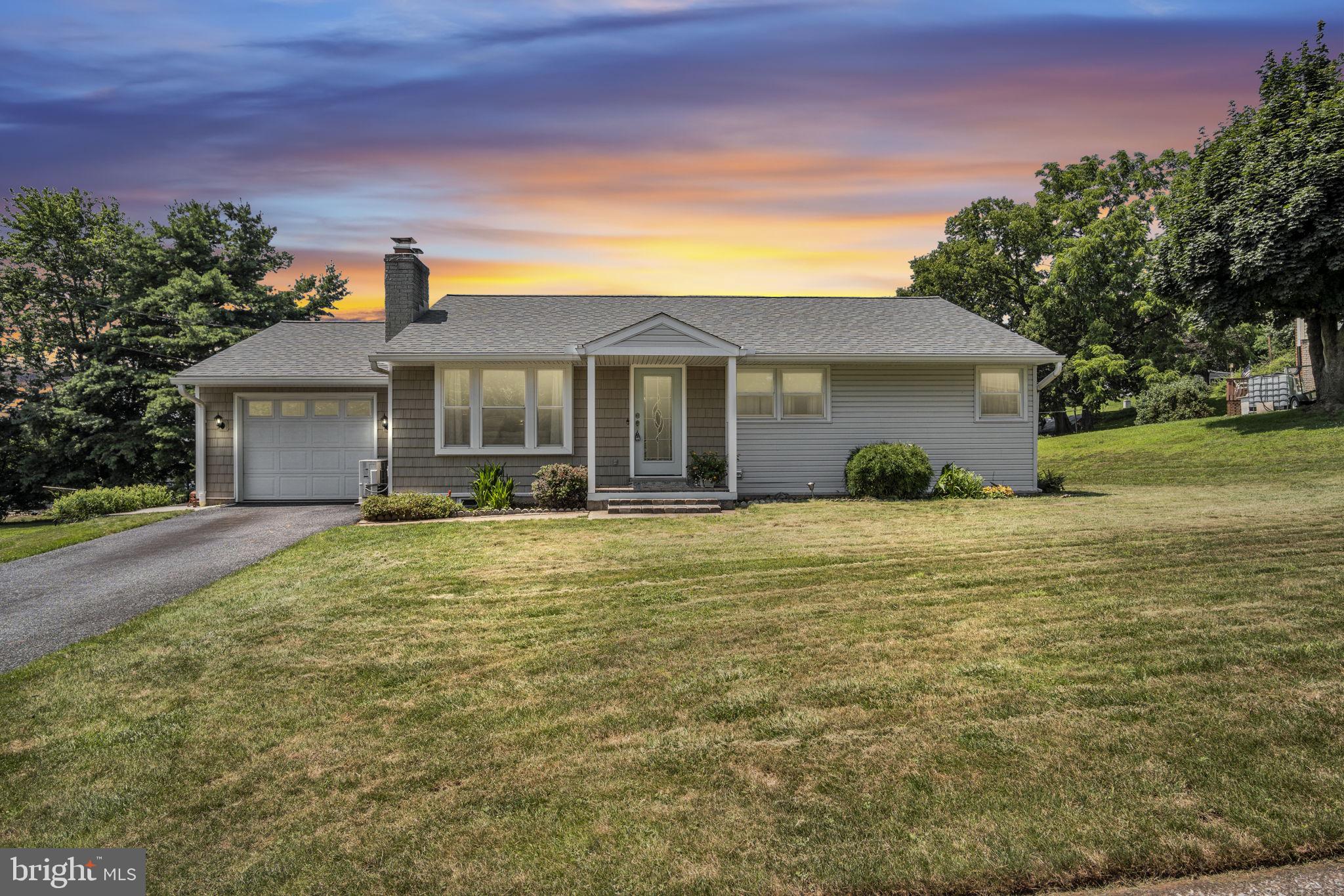 Timeless Comfort Meets Modern Convenience in This Thoughtfully Updated Rancher. Step into effortless one-level living in this beautifully maintained 3-bedroom, 2-bathroom rancher, where modern updates blend seamlessly with classic charm. This home offers a peaceful retreat just minutes from local conveniences, parks, and schools. At the heart of the home, a spacious open living and dining area is bathed in natural light from oversized windows, creating a warm and inviting atmosphere. The updated kitchen is as functional as it is stylish, stainless steel appliances, ample cabinetry, and a layout that makes cooking and entertaining a joy. Each of the three generously sized bedrooms offers comfort and privacy, with the primary suite boasting a dedicated full bathroom. The second full bathroom, serves the additional bedrooms and guests with ease. Downstairs, a fully finished basement expands the living space dramatically. Whether you're envisioning a cozy media room, home gym, office, or playroom, this flexible area adapts to your lifestyle needs with ease — and still leaves plenty of room for storage. Outdoors, the yard provides a perfect mix of open green space and privacy, ideal for gatherings, gardening, or simply unwinding at the end of the day. A patio offers an ideal spot for summer barbecues or quiet morning coffee. Additional highlights include: One-floor living ideal for convenience and accessibility. Attached garage and ample driveway parking. Move-in ready condition with room to personalize. Whether you're downsizing, buying your first home, or seeking a low-maintenance layout with space to grow, this property offers a rare balance of comfort, function, and style.