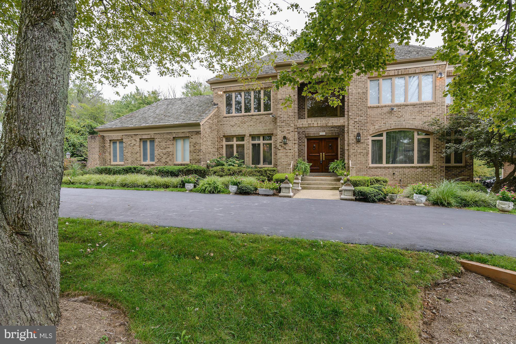 Stunning custom brick colonial on private lot in prime Potomac location. Walk to Potomac ES, shops and restaurants in the Village! Ideal layout for entertaining & daily living. Impressive entry foyer, large dining & living rooms. FR/w stone fireplace next to large eat-in kitchen w center isle. French doors to the deck. 5 BRs, 3 BAs upstairs inc large MBR suite. Fully finished walkout lower level.