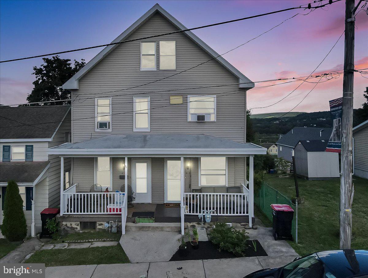 Discover this charming 1915 home full of character and modern updates. Spanning approximately 1,480 sq. ft., this spacious property features three bedrooms, one full bath, and a formal dining room—perfect for family living and entertaining.
Enjoy the fresh curb appeal with a recently repainted front porch that creates a warm welcome. The outdoor space is ready for relaxing and gatherings, with a refinished back deck coated in Behr's 10-year stain for durability and low maintenance, a covered porch, a fenced yard, a rear patio, and a convenient storage shed.
Inside, you'll find energy-efficient heating with a newer gas boiler with electric baseboard backup, and all included appliances—nearly new Samsung washer and gas dryer—along with all window AC units. The low-maintenance exterior boasts vinyl siding and an asphalt roof, while ample storage is provided by a full walk-out basement and a walk-up attic. Recent upgrades include new hardwood flooring in the attic and third bedroom, adding style and value.
Located close to major highways and the PA Turnpike, this home offers an easy commute and is just minutes from Jim Thorpe, the Poconos, and Lehigh Gorge, making it ideal for outdoor recreation. Investment potential is strong, with an estimated rental value of around $1,600/month.
Don't miss the opportunity— schedule your showing today