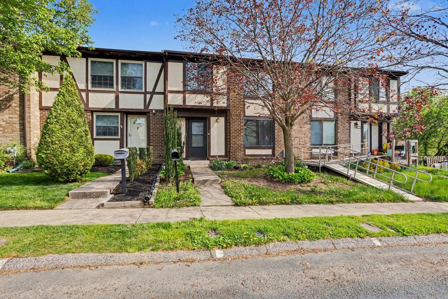 Timeless Tudor charm in Seven Courts! This spacious 4-bedroom, 3.5-bath home has been thoughtfully refreshed with fresh paint throughout (March 2026), new carpet upstairs (March 2026), and flooring on the main level (2021). The eat-in kitchen offers a comfortable gathering space, while the upper level features a primary suite with a private bath. A main-level half bath and full bath in the walk-out basement provide added convenience. With HVAC and water heater replaced in 2022, the heavy lifting is already done. Enjoy great indoor-outdoor flow with a main-level deck and a walk-out basement to a patio and fenced backyard. All just minutes from major routes, shopping, and restaurants.