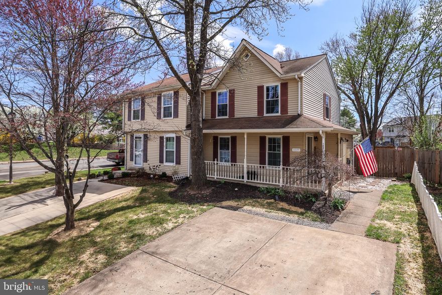 Welcome home to this charming duplex with a cozy country farmhouse feel! Step onto the inviting wraparound front porch before entering a home filled with spacious rooms and stunning hardwood floors. The kitchen features painted cabinets, granite countertops, and stainless steel appliances, while the dining room seamlessly opens to the rear deck and fenced backyard. You’ll be amazed by the size of the yard, complete with a privacy fence and towering shade trees. The main-floor powder room also serves as a laundry space and offers the potential to be expanded into a full bath with a shower. Upstairs, you'll find two generously sized bedrooms with beautiful wood floors, ample closet space, and a full bathroom. An exterior storage closet is built into the side of the home. Don't miss this conveniently located home! It's just 1 1/2 miles to downtown historic Leesburg, 1 mile to the outlet mall and 16 miles to Dulles airport.
