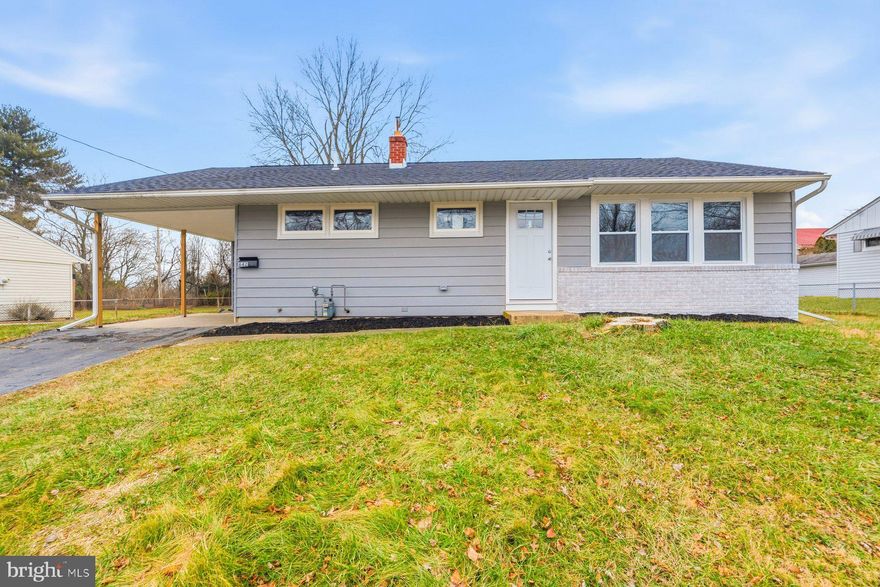 Fully renovated 4 bedroom / 2.5 bath rancher where all renovations were done with permits.  There is strong quality of workmanship throughout as the home features a new 200amp electric panel, new roof w/architectural shingles, new 90% efficiency gas furnace, new water heater and new double panel windows throughout!  On the main floor you'll find 3 spacious bedrooms including a primary bedroom with attached full bath, a 2nd full bath in the hallway and a nicely sized living room which flows into a brand new kitchen with SS appliances/white shaker cabinets/quartz countertops/tiled backsplash & gas cooking.  In the lower level there is a large rec room, a flex/4th bedroom, a designer half bath, 2 storage rooms and a custom laundry area with utility sink.  All aspects of this home were done with attention to detail as this home offers exceptional quality.