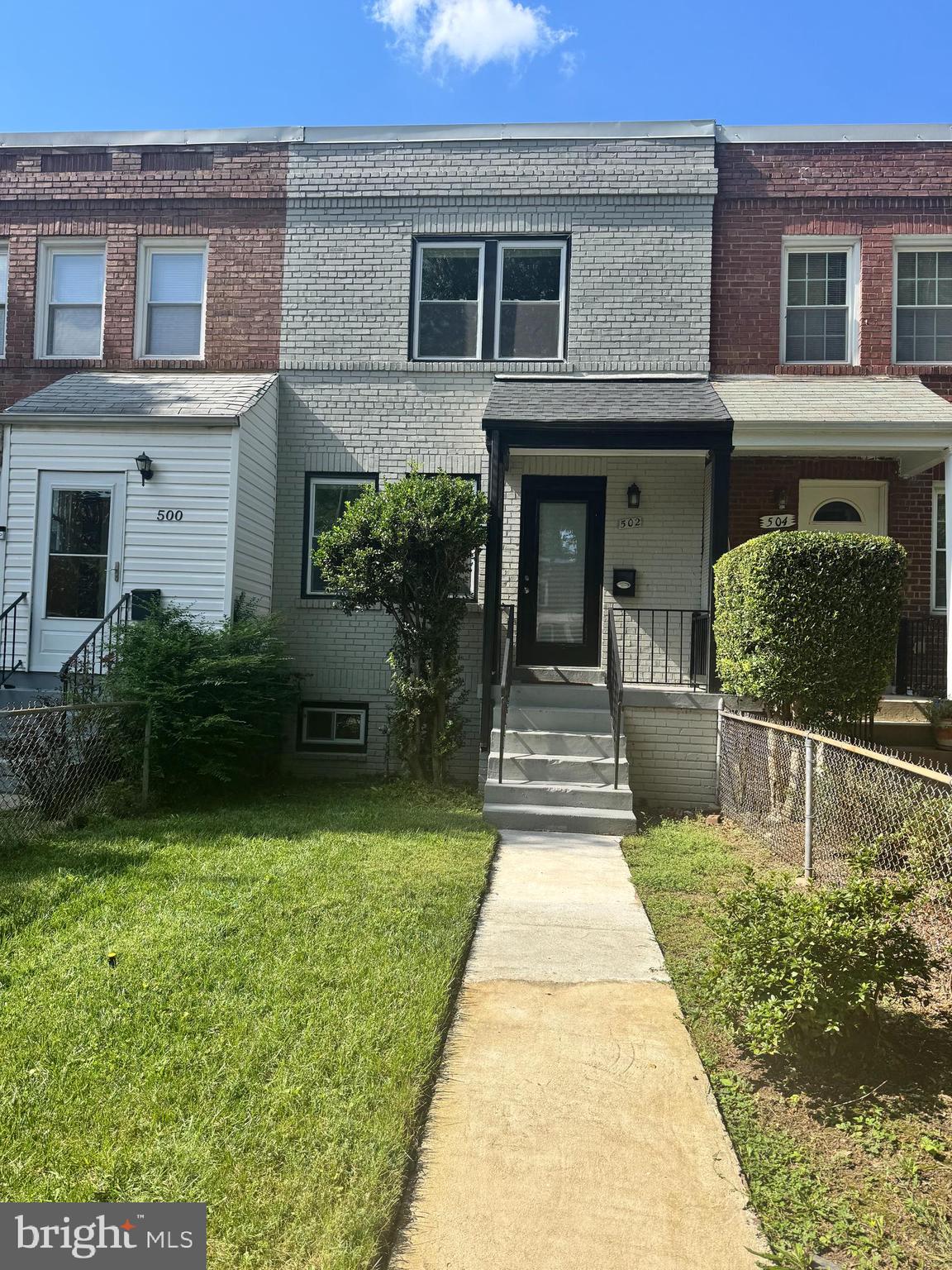 Renovated Del Ray area 3 Level Town house with newer insulation, newer drywall, newer plumbing, electric, HVAC, Roof, windows, driveway, lighting, bathroom, floorings, doors, paint, Stainless Steel Appliance, cabinets, bathrooms. This is modern 2BR 2.5BA row home in charming Del Ray, Alexandria. High end Laminate hardwoods style flooring at all 3 levels including stairs. New Kitchen with shaker style white cabinets, Quartz counter top, recessed lightings; 2.5 New Bathrooms; and new sod and Concrete Drive way back. 1st floor features spacious living room with lots of natural light;; rear exit to spacious deck and back yard; Upstairs features master bedroom with two windows for lots of natural light, two closets; a bright and updated hall bathroom; and 2nd bedroom : The rear of the home also features an off-street parking space, . Finished basement features NEW 2nd full bath ; spacious rec / play / TV room with Recessed lighting ; New Large Capacity front load washer + dryer; A Storage closets. Fresh Paint inside/outside. Home is steps from a variety of restaurants and amenities including (but far from limited to!) Matt & Tony’s All Day Kitchen, The Garden, Junction Bakery, Walgreens, CVS, and Aldi Supermarket. Home is also 0.1mi from Capital Bikeshare station, 0.3mi from the Potomac Ave multi-use trail, and 0.5mi from the Braddock Road Metro.