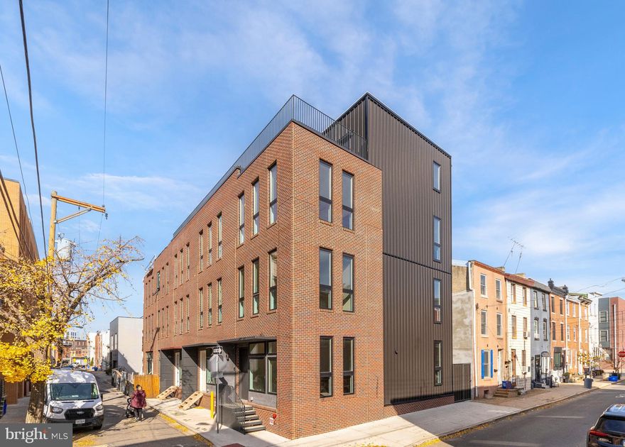 Fishtown is the epicenter of Philadelphia cool and Craft Homes are the embodiment of next-level new construction luxury living in this amenity-rich, walkable neighborhood — home to the city's best restaurants, cafes, shops, and bars. Craft Homes feature inspired, contemporary interiors by Ambit Architecture optimally designed by NY design firm Sharoni Urrutia 4-bed + 3.5 bath + approx 3000 SQFT layouts complete with garage parking providing the ultimate urban luxury. 
Amenities include wet bar, skyline rooftop terrace, optional EV charging + more. With a limited stock of newly built luxury homes in Fishtown, Craft Homes will arrive on time and in style — the most prestigious micro-development in the most in-demand location. Now pre-selling for Q4 2023 deliveries. Price reflects pre-construction availability and will rise as construction progresses. 10 year tax abatement + 1 year builder warranty included with the sale. Just five (5) properties are offered for sale in this stately new development right off Frankford Avenue — the most popular street in The City of Philadelphia, where the vibrancy of Fishtown can be felt and observed seven days a week.