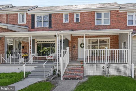 Townhouse For Sale - 1004 Iris Avenue<br/> BALTIMORE, MD 21205