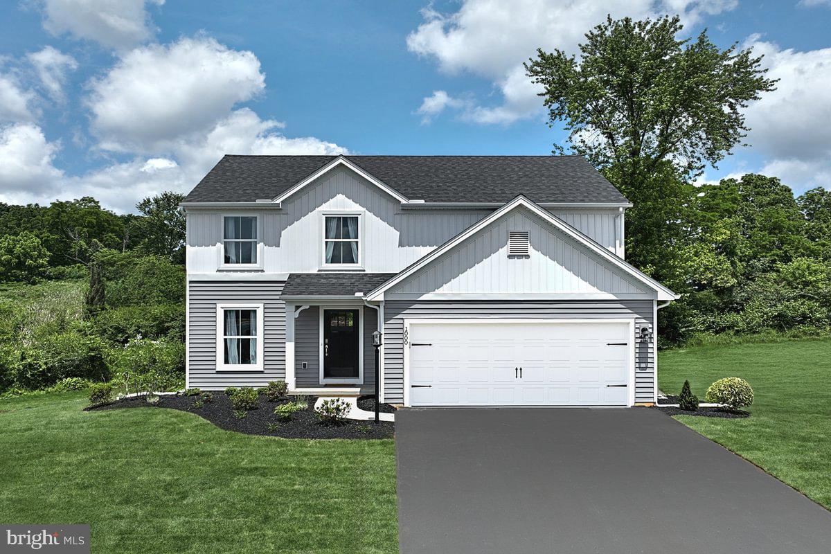 💰 LIMITED TIME! 50% OFF ALL OPTIONS on To-Be-Built Homes — Save up to $15,000! 📄 See attached brochure for full details.
Welcome home to the Sweet Birch Floorplan, where charm and functionality meet. This delightful home features a 2-car garage and a welcoming front porch, inviting you to step inside and experience its warmth. As you enter, you'll find a spacious foyer leading to a private flex room, perfect for a home office, study, or whatever suits your lifestyle needs. The heart of the home reveals an eat-in kitchen seamlessly opening to the family room, ideal for gatherings and everyday living, with a walk-in pantry and convenient half bath nearby. Upstairs, the owner's suite offers a private bathroom and walk-in closet for a serene retreat. Three additional bedrooms provide ample space for everyone, accompanied by a full hall bathroom for added convenience. Enjoy the ease of a laundry room on the second floor, making chores a breeze. The Sweet Birch Floorplan also offers potential for expansion with an unfinished basement, providing endless customization possibilities. Don't miss out on making this charming home your own.
📢This listing represents a base home plan that can be built in this community. The listed price reflects the base price only and does not include optional upgrades, lot premiums, or additional features, which may be available at an additional cost. Pricing, features, and availability are subject to change without notice.🚧
📸 Photos are of a similar model and may display upgrades not included in the listed price.