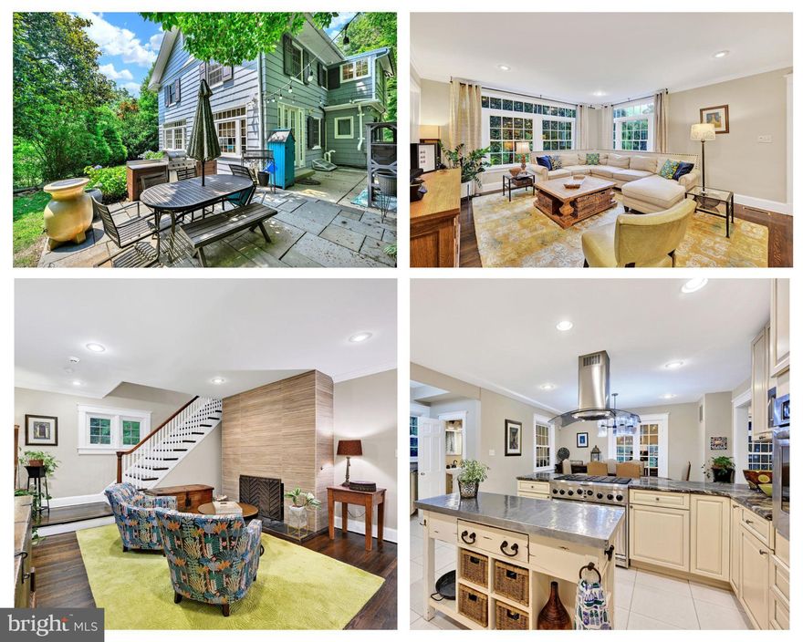 Welcome home to your private treehouse retreat in the heart of Roland Park, where space, style, and nature intersect in all the right ways. Set on a rare double lot with no neighbors behind you, this residence offers a true sense of privacy while still being just moments from everything the neighborhood has to offer. Expansive windows flood the home with natural light, creating a warm and inviting atmosphere that brings the outdoors in. Wood floors flow throughout, and the stunning gourmet kitchen is perfectly designed for both everyday living and entertaining. The second and third levels provide five generously sized bedrooms, with beautifully renovated bathrooms, and the flexibility of having a primary suite on either level. (please note, one bedroom is currently set up as a craft room, laundry room, and it is a walk through to the third floor)

One of the rarest features in Roland Park is a full, working two-car garage—something this property proudly boasts—along with a new driveway (2020) and plenty of parking for friends and guests. Outdoor living is a true highlight, with thoughtful upgrades that include a hand-built rock wall, spacious patio, outdoor kitchen, and drainage improvements around the garage. It’s the ideal spot to host summer gatherings or to simply relax and enjoy the peaceful wooded backdrop.

The sellers have shared what they love most about this home, and it’s easy to see why. First, the incredible feeling of living in the woods while still being in the city—where chipmunks, deer, foxes, owls, woodpeckers, and even raccoons make regular appearances. Second, the strong sense of community with their Merrymount neighbors. Third, the exciting neighborhood improvements at Cross Keys and Hillside Park, as well as brand-new water infrastructure. Fourth, the unbeatable proximity to Eddie’s, Starbucks, and schools—their daughter walked home from school every day! And fifth, the expansive double lot that provides unmatched green space and privacy in Roland Park.

This home has been exceptionally well maintained and thoughtfully updated. Recent improvements include a brand-new HVAC system (January 2024), two renovated bathrooms on the second level (Fall 2022), fresh interior paint throughout (Fall 2022), a stylish tile upgrade over the fireplace (Fall 2022), and the previously mentioned driveway replacement in 2020. These updates blend seamlessly with the home’s classic Roland Park character, offering the perfect balance of timeless charm and modern convenience.

With its wooded, treehouse feel, spacious and flexible layout, rare two-car garage, and extensive upgrades, this home embodies the very best of Roland Park living. Whether you’re entertaining on the patio, enjoying a morning coffee while surrounded by nature, or simply appreciating the blend of history and modern updates, this property offers a truly unique and special opportunity.