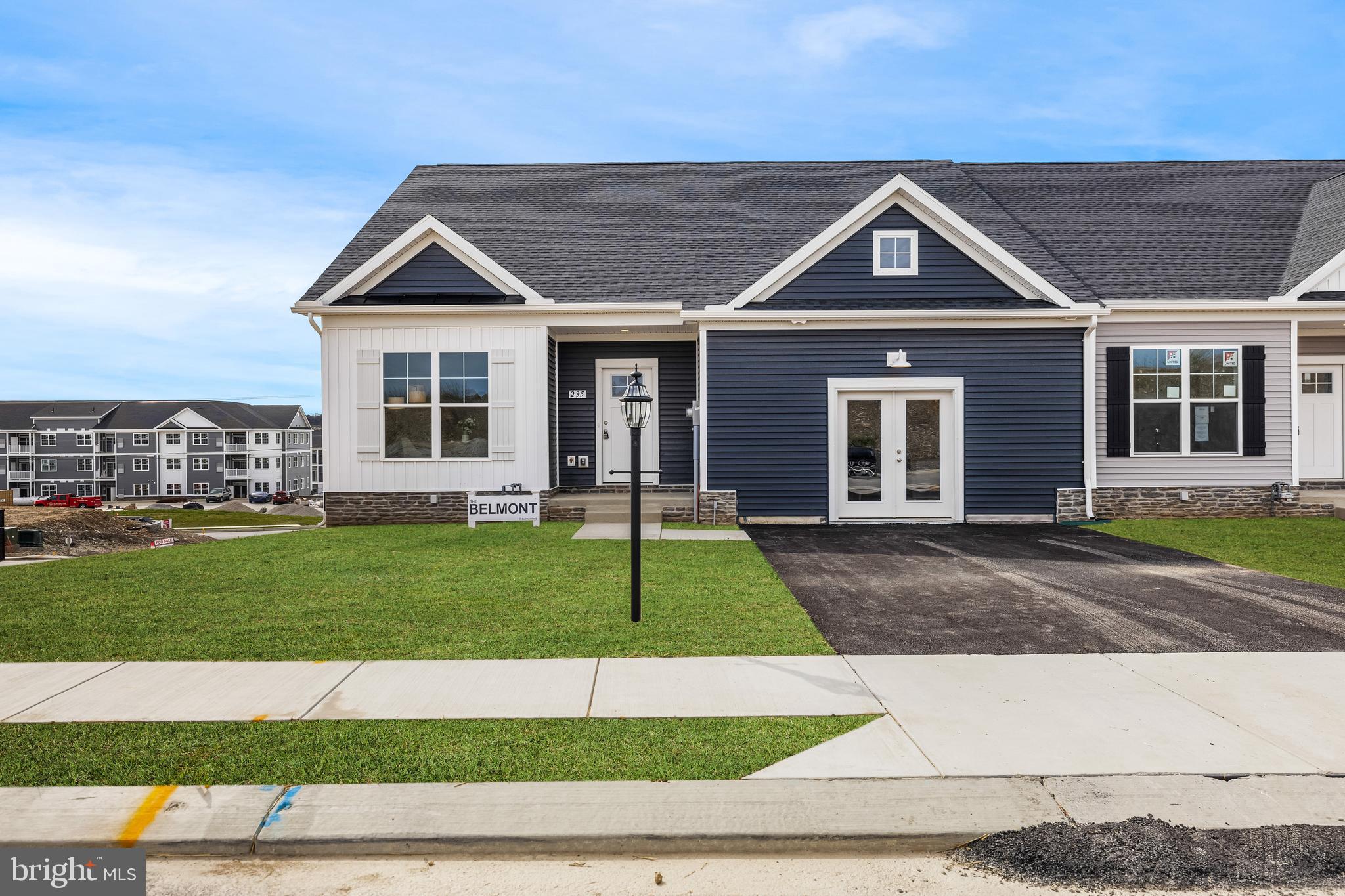 Limited availability for our sought after first floor luxury living at its best, END UNIT with a full basement. Belmont Ridge is nestled in the serene and scenic countryside of Hanover PA. Enjoying this low maintenance lifestyle will give you the opportunity to explore Hanover’s varied culinary culture, abundance of shopping , community theatre, Codorus State Park offering boating, swimming, fishing and much more ! The home boasts an open concept lifestyle including 2 bedrooms, with a flex room, 2 full baths including a luxury owner on suite, and an oversized 2 car garage. With a full unfinished basement, the additional 1,470 sq ft has endless possibilities!
Build lasting relationships in a community of only 81 homes.