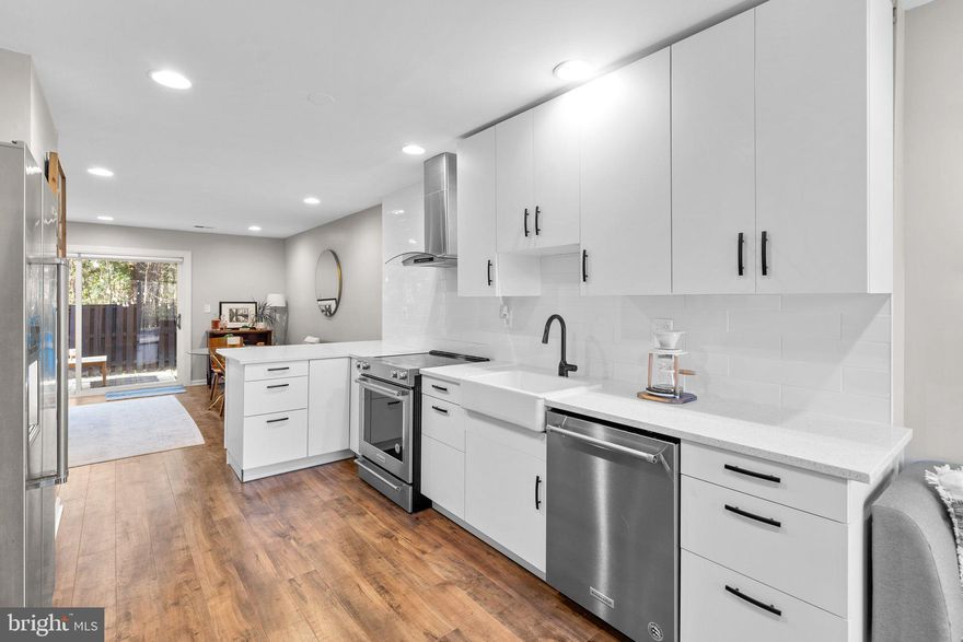 Fully renovated Reston BEAUTY! Don't wait to call this stunning townhouse your new home! Every inch of this home has been renovated to include new kitchen cabinets, quarts counters, new stainless-steel appliances, new washer/dryer, new roof, new flooring throughout, recessed lighting, and GORGEOUS renovated bathrooms. And that's just the inside! Outside you'll enjoy a large fully fenced in backyard with a patio perfect for enjoying a quiet night or for entertaining. For the outdoor lovers, Reston offers a ton of outdoor amenities, walking paths, and even water activities. Conveniently located within walking distance to the metro & Wegmans, only a short distance to Reston Town Center, and close to multiple major airports, this home has it all! One assigned parking space and two parking passes included.