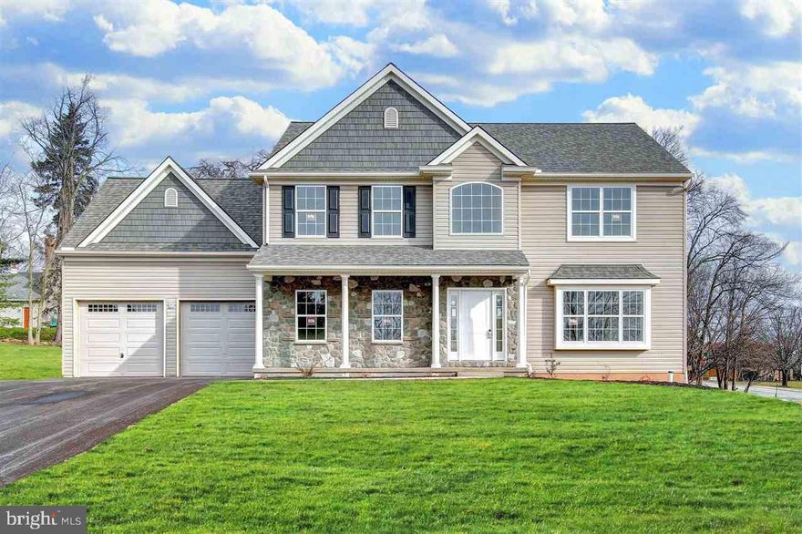 Spacious and open living space greet you on entrance to this brand new home. This home under construction with quality included features! Kitchen with 6' island & luxurious granite! Love the large master suite, open entertaining space and storage for everything with Walk in pantry! Priced with hardwood, granite, SS Appliances, 6' island, wood floors, roughed in bath in basement, walkout basement. Lot has farm behind and views!