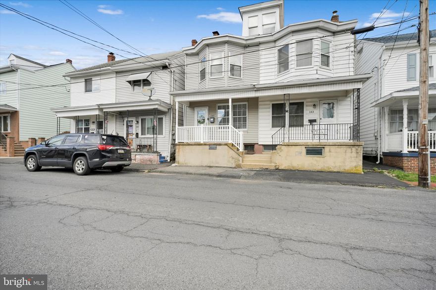 Welcome to this beautifully updated 3 bedroom, 2 full bath home offering comfort, style, and modern conveniences throughout.  The first floor features a spacious living room and dining room perfect for every day living and entertaining.  The updated kitchen boasts stainless steel appliances, including a brand new wall oven and custom cabinet enclosure.
Enjoy the convenience of a newer first-floor full bath complete with a tiled shower and in unit washer and dryer.
Upstairs, you'll find three generously sized bedrooms with new carpeting, ceiling fans, and ample closet space, along with a newly updated bathroom featuring durable LVP flooring.
Need extra space? A clean attic provides excellent storage or the potential for additional living space.  This home also includes a newer roof, water heater, windows and a charming front porch with low maintenance vinyl railings.
Step outside to relax on the new Trex deck, overlooking the fully fenced backyard-perfect for entertaining or pets.  A storage shed offer space for lawn equipment, and there is potential for off street parking.
This move-in ready home checks all the boxes-don't miss your opportunity!