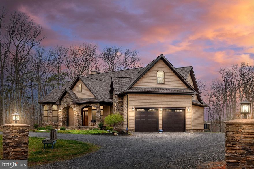 Not your average home! This gorgeous floor plan is a must see.  Six bedrooms and three and half baths.  Private master wing includes luxury bath with six spray shower, huge custom walk in closet, slider leading outside, tinted windows, and tray ceilings. Two additional main level bedrooms with custom closets, two upper level bedrooms with sitting rooms, open kitchen with bar, walk-in pantry, soft close cabinets, dual dishwasher, great room  with fireplace and glass doors to spectacular outdoor space, breakfast nook,  formal dining room, striking octagon study, media room,  main level laundry with folding table, upper level laundry, three upper level bedrooms two with sitting rooms, and main level bonus room.  Oversized garage with heated floors.  Conditioned crawl space.  Be prepared to be wowed when you step outside the doors to the patio, double sided fireplace, grill with surround and 16*40 Saltwater pool.