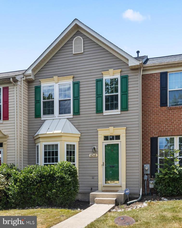 OPEN HOUSES FOR SATURDAY AND SUNDAY HAVE BEEN CANCELED ** Welcome to 8346 Finchleigh Street, a STUNNING 3 bedroom, 2 1/2 bath townhome located in the sought-after community of Russett Green in Anne Arundel County! As you enter, you'll love the abundance of natural light that simply floods the living room from the bay window. Spacious and open, this living room is 16x10 and flows beautifully through to the lovely eat-in kitchen, complete with stainless appliances, a great island that serves as both an area for a quick meal, a fabulous meal-prep space or food placement when hosting family and friends, alike! The dining area opens onto a deck that you'll find ultra-convenient for grilling or simply enjoying the outdoors at the beginning or end of a long day! As an added bonus, there is a family room on this level that would be ideal as a sitting room, more formal dining, playroom or home office. There is also a well-placed powder room on this level. The center-placed open staircase leads to the upper level where you will find the primary suite. This primary retreat room has a ceiling fan, new carpet and walk-in closet, as well as an attached bath boasting a soaking tub, separate shower and double sinks. The two additional bedrooms are generously sized and each have ample closets and new carpet. There is a hall bath on this level, as well. On the lower level of the home, you'll be amazed at the space, with a HUGE rec room area opening to the rear yard that can be used for several functions at once, to include gaming, a pool table area, large rec room, workout area, etc. The current owner used the smaller room as a home office, however it could also be used as a craft room, if preferred. Laundry and utilities are also found on this level. ** Roof, HVAC, all Windows and Sliding glass doors and Water heater 2018, Paint and upper level carpet 2023. Home is wired for fiber optic internet ** 2 reserved parking spaces (203 and 204) plus Visitor parking available! You'll love the community amenities that Russett Green offers, to include pools, tennis, basketball and volleyball courts, tot lots and community trails and recreation areas. Within minutes, you will find yourself at Walmart, Sam's Club, TJ Maxx, restaurant/dining options, Russett Library, West Arundel Swim Club and so much more! This ultra convenient location is a commuter's dream - right around the corner from 295, 198 and I-95, just a short drive to Ft Meade, NSA, NASA Goddard, BWI, Arundel Mills, FDA in Laurel, Annapolis Junction and in no time at all you can be in DC, Annapolis, Baltimore, Columbia and beyond! Front foot fee of $240/year is payable through 2/1/2028. HOA fee is $94/month