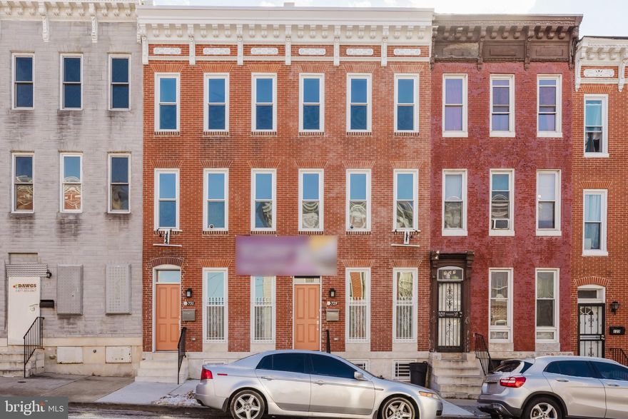 This home is eligible for many grants! Eligible for $10k V2V grant towards down payment (as long as V2V has money in their program) and buy back the block (give up to 20K to eligible buyers). These and other grant programs may be stacked. **Charming & Completely Rebuilt 3-Bedroom Baltimore Townhome!**  Newly Rebuilt Home meaning other than the foundation, the marble stoop and some brick, we have newly constructed  everything; New Water lines, New sewer lines, New Framing, New walls, New Floors, New windows, New Roof, New Electric, New Plumbing, New systems and more.  Step into this beautifully rebuilt 3-bedroom, 2.5-bath home featuring an open floor plan and high ceilings throughout. The spacious living room boasts floor-to-ceiling windows, filling the space with natural light. Luxury vinyl flooring flows seamlessly into the eat-in kitchen, which showcases brand-new granite countertops, stainless steel appliances, and a convenient half bath on the main level.  The fully fenced backyard is perfect for entertaining. Upstairs, Upper 1, offers two generously sized bedrooms that share a full bath, along with a conveniently located laundry area. Upper 2 is dedicated to the stunning primary suite, complete with a private full bath and cozy bedroom retreat.  Brand-new carpeting extends throughout the upper levels. The lower level includes extra insulation for added protection and an abundance of storage space.  This stunning home is truly a **must-see**—don’t miss your chance to call it home! LOCATION! LOCATION! LOCATION! Walkability to the inner harbor Johns Hopkins Hospital less than 2 miles, 6 bus stops nearby, metro station 10 minute walk, train station 5 minute walk, light rail 1 mile away, airport 10.6 miles.