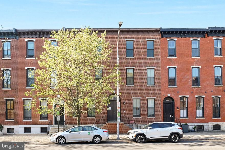 One of Graduate Hospital's most coveted blocks delivers this sleek, move-in ready 1 bedroom, 1 bath contemporary condo where clean design, smart layout, and an unbeatable location come together.

Enter through the building's classically designed vestibule and ascend the wide staircase to this bright second-floor unit. Inside: soaring 11-foot ceilings and rich hardwood floors throughout. Southern exposure keeps the unit flooded with natural light all day. The primary suite comfortably fits a king bed and features large windows, a walk-in closet, and a private en-suite bath with an espresso-stained vanity, linen closet, and jetted soaking tub. A stackable washer and dryer are tucked conveniently nearby.

The open kitchen, living, and dining space is built for how people actually live. Flat-panel espresso cabinetry, stone countertops, stainless appliances, a designer range hood, and glass tile backsplash make the kitchen a focal point rather than an afterthought. Recently replaced refrigerator, range, and dishwasher mean the kitchen is as functional as it looks. French doors open to a Juliet balcony, letting the air and the neighborhood in. Major mechanicals have all been recently updated furnace, central AC, and hot water heater and the roof has been replaced as well, offering the kind of peace of mind that's hard to put a price on. A dedicated oversized storage room in the basement rounds out a unit that offers more than its footprint suggests.

Step outside and you're at the center of Philadelphia's most walkable dining and lifestyle corridor. Graduate Hospital sits at the crossroads of Rittenhouse Square to the north and East Passyunk Avenue to the south, putting some of Philadelphia's most sought-after restaurants, wine bars, and cafés within a 10–15 minute walk in either direction. Spots like Borromini, The Saloon Restaurant, Palizzi Social Club, Triangle Tavern, and the broader Passyunk dining strip are essentially at your doorstep. For everyday living, South Street's retail corridor, Acme Markets, Whole Foods, and multiple neighborhood coffee shops are all within easy reach. The Broad Street Line is steps away for a direct shot to Center City, and proximity to I-76 makes regional travel effortless. Graduate Hospital is the neighborhood Philadelphia professionals keep coming back to and a block like this one is exactly why.