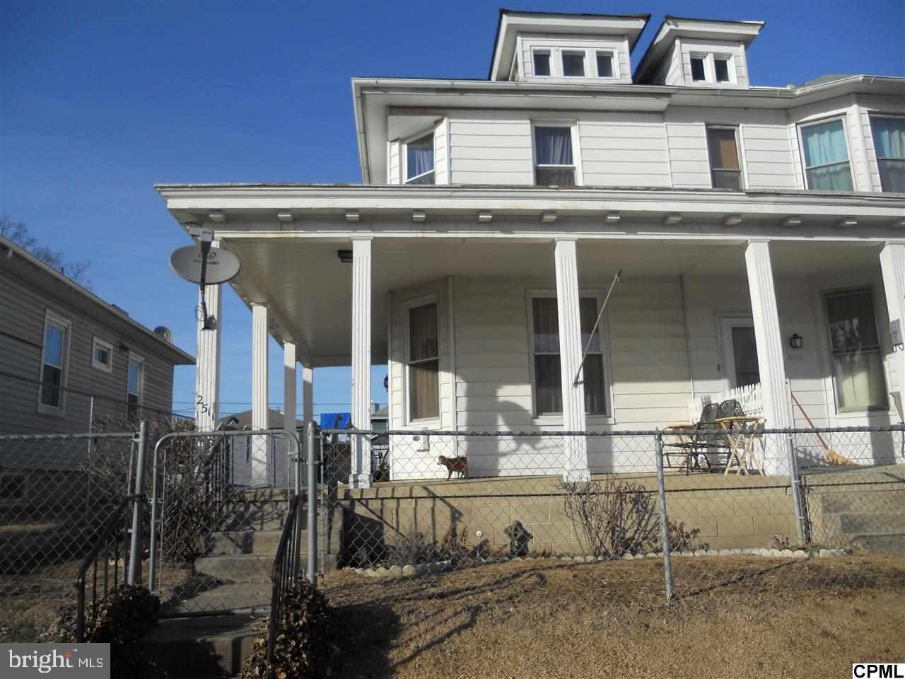 EAST STEELTON,1500 Square foot semi-detached home, 3 bedrooms,2 full baths,formal dinning room,large eat in kitchen,large wrap around porch,gorgeous views of the river,all new windows,new hot water heater,central air,off street parking,slate roof,pocket doors in living room and dinning room,fenced in yard. Sellers are willing to offer a sales agreement or rent to own for the right terms.