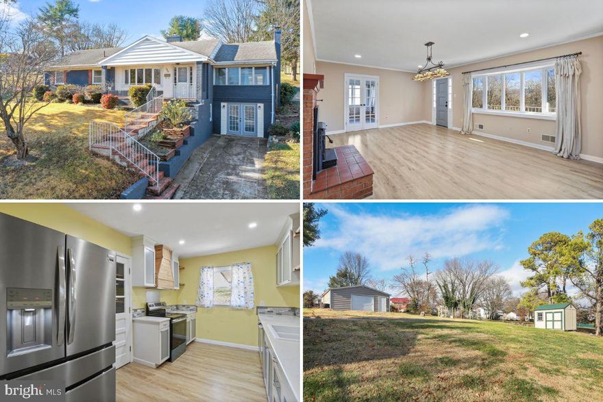 Welcome to this beautifully remodeled brick rancher in the town of Woodstock. Situated on a spacious 1-acre lot, this home blends classic charm with modern updates while offering close proximity to W.O. Riley Park, shops, restaurants, and grocery stores. Featuring 4 bedrooms and 2 bathrooms, the layout provides comfortable living space throughout. Extensive renovations completed in 2022, 2023, and 2024 were thoughtfully designed to enhance both functionality and style. The property also includes a generous 2-car detached garage with electric service, ideal for vehicles, storage, or workshop use. Outside, the expansive lot provides ample room for outdoor activities, gardening, or simply enjoying the peaceful setting. With a quick drive to the interstate, this updated brick rancher offers both convenience and comfort—schedule your showing today to see all that it has to offer.