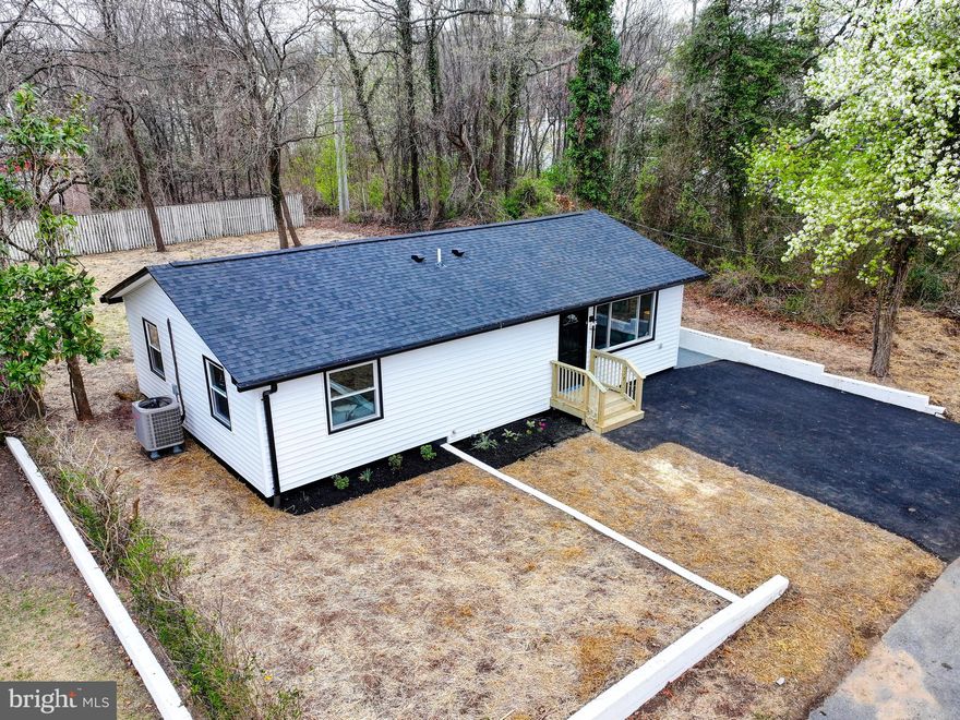 Brand New Luxury Renovation from Top to Bottom!  Detached Single Family home with 3 Bedrooms and 2 Full Baths. EVERYTHING is brand new: Roof, Siding, Windows, Gutters, Fascia, HVAC, Hot Water Heater, Kitchen with Island and table space, Exotic Granite Countertops, Subway Tile Backsplash, Stainless Steel Appliances, New Cabinets and hardware, Bathrooms with Ceramic Tile, Custom Seamless glass shower door, LVP Flooring, Paint, Front Porch, etc..  Open Floor Plan that is perfect for Entertaining. Large Family / Living Room off the Kitchen. Brand New Asphalt Driveway with plenty of parking.  Walk out to Rear Patio and Big open flat backyard perfect for Entertaining.  Fresh Landscaping.  Check out this property ASAP.... it's a 10+++!!!