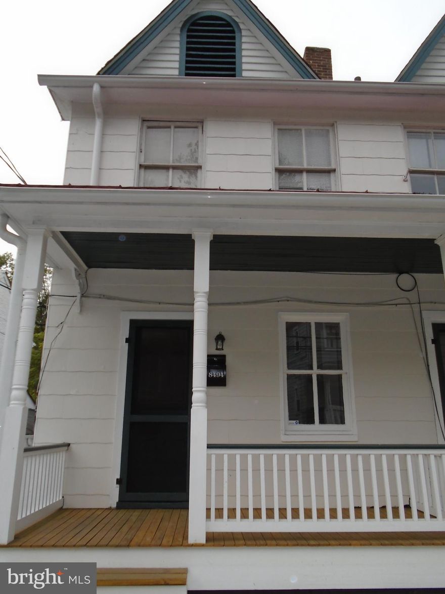 2 bedroom, 2 bath TH in Historic Ellicott City. Warm gas heat, unassigned parking, hardwood floors, porch. No smoking. Pets considered.