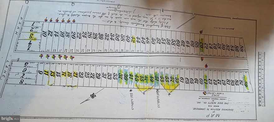 Attention Builders and buyers 7 parcels a total of 13 lots. Here is a great opportunity to build your homes or home. Please check with planning and zoning to see if your blueprint will work.
all 7 parcels are being sold as a package for 105,000