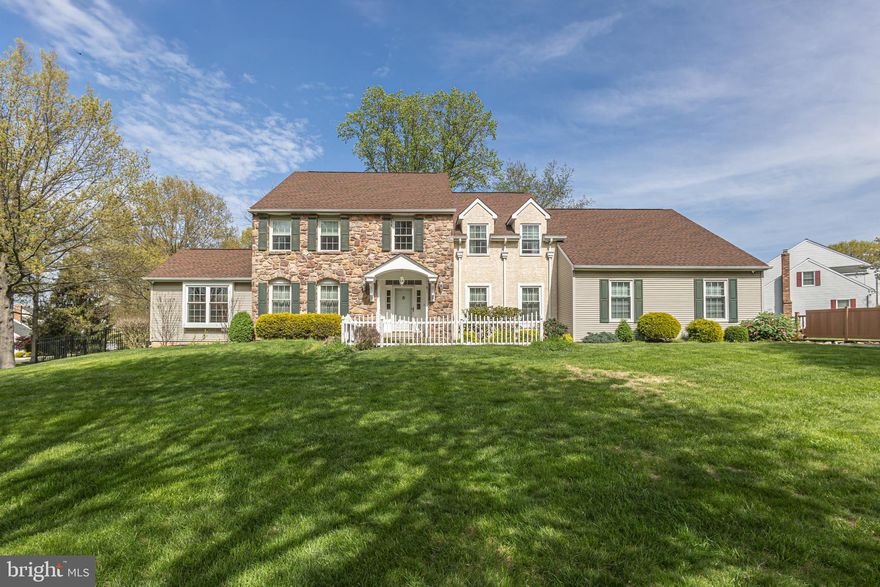 Great opportunity to acquire a desirable Timber Valley community home with an incredibly spacious and private backyard.  Step inside this well maintained 4 bedroom, 2.5 bath center hall colonial to find to a stylish curved staircase and hardwood flooring mostly throughout.  The first level features a formal dining room, an office, and large family room with a raised hearth brick fireplace and bar, perfect for entertaining. The newly remodeled kitchen boasts stainless steel appliances and a spacious island with seating and a back staircase leading to the second floor. Down the hall from the kitchen, you will find a first floor laundry/mud room that includes a shower, stylish half bath, and access to the backyard and 2-car garage.  Upstairs, the primary bedroom has a sitting area, walk in closets and a spacious master bath with soaking tub, double vanities, large walk-in shower and a vault ceiling. The lower level is partially finished as a music studio and offers plenty of storage. Step outside and onto an expansive deck that runs the length of the home, perfect for family gatherings and barbeques.   All of this is located within the award-winning Council Rock School District.  Don't miss out on this special opportunity to call this property your own.