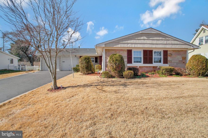 One level living in the sought after area of Bowie . While this home is not specifically handicapped accessible, it only has one small step up from the front porch and no steps throughout the home. It is move-in-ready with updates such as new windows throughout, and a new back privacy fence. The center of the home is the spacious and inviting living room/dining room with bar area for easy entertaining. The kitchen features a sunny breakfast area that opens out to the covered patio and beautifully landscaped backyard.  A separate laundry room /mud room leads to the two-car garage and a back door to the covered back porch. Three  bedrooms and two full baths make this home perfect for everyone.