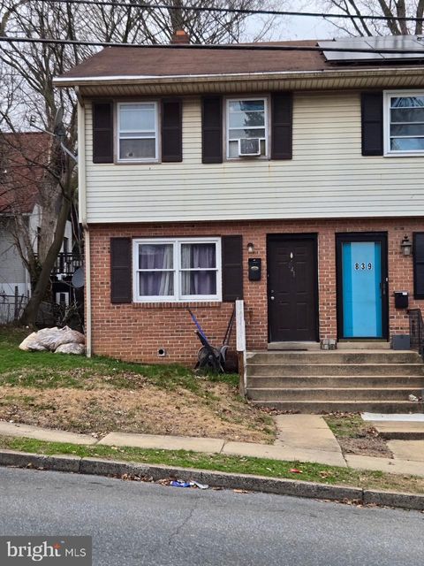 Townhouse For Sale - 841 Wabank Street<br/> LANCASTER, PA 17603