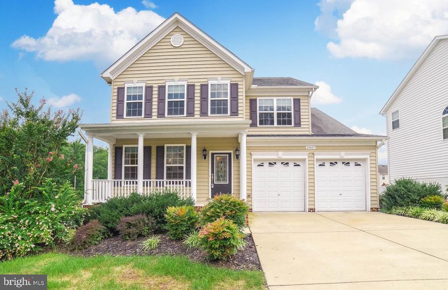 Welcome Home to this spacious 4 bedroom, 3.5 bath home in Broad Creek which sits on nice corner lot.   Upgrades include Hardwood Floors in the foyer, Ceramic Tile in Kitchen, Granite Counters, Maple Cabinetry, Double Ovens, etc.  Upstairs are three spacious bedrooms and laundry room.  Master bedroom has two walk in closets and upgraded master bath. Lower level is fully finished to include large rec room and the fourth bedroom. Home is Move In Ready and No Front Foot Feet to pay!  Conveniently located to restaurants, shops and easy commute to PAX River NAS.