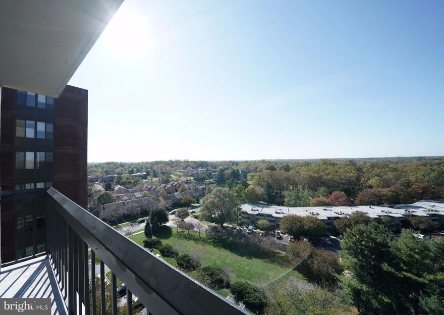 Large Two Bedroom Two Bath Condo w/Balcony w/view. New carpet, kitchen flooring and paint. Price $20,000 below sales comp to cover cost of updating original kitchen/bath. Well maintained building with loads of amenities, Beautiful Lobby, 24-HR Front Desk, Fitness Center, Pool, Tennis Courts, Extra Storage. Bethesda Address, Great Schools, near Restaurants, Shopping, Park.