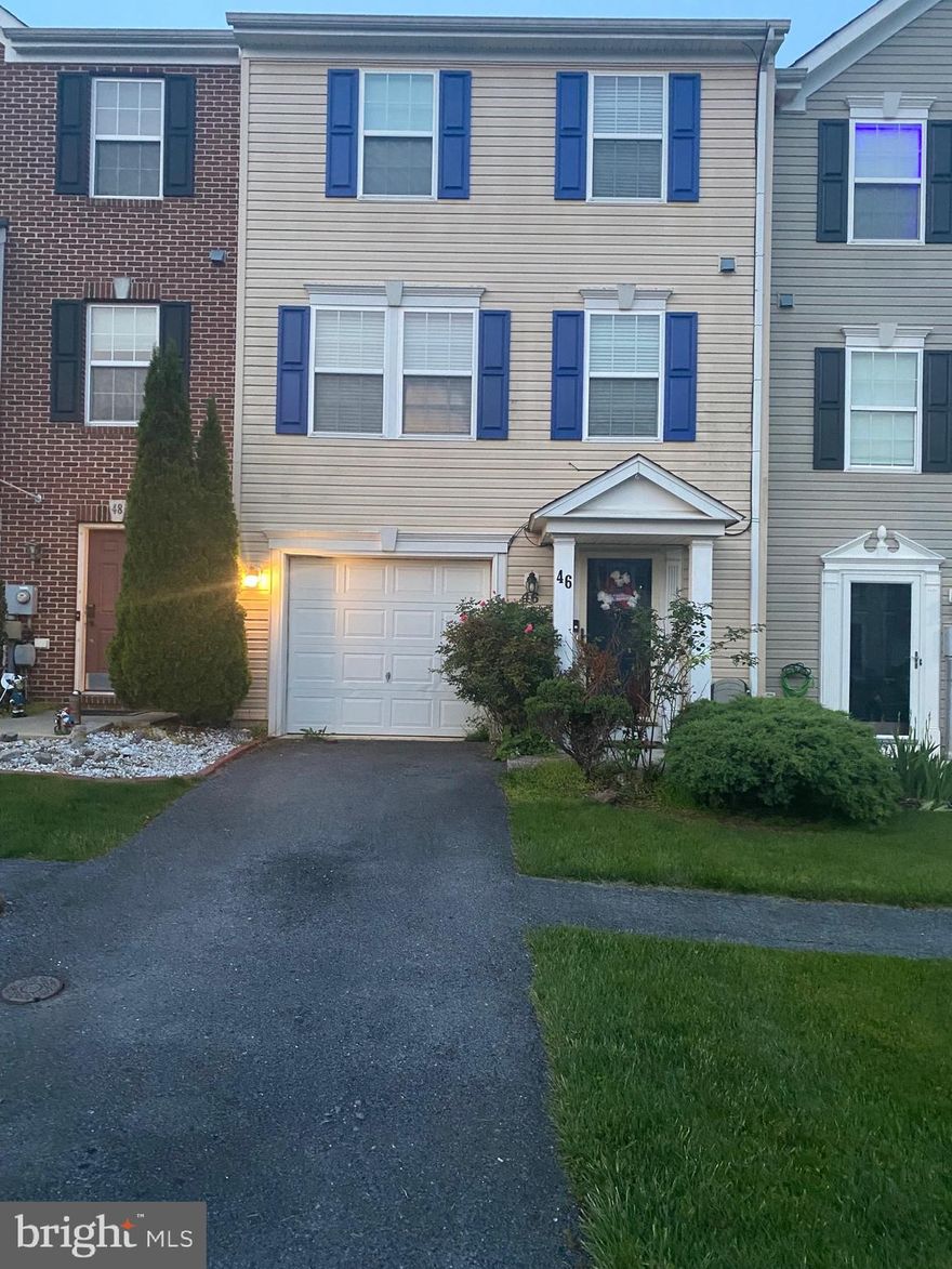 Welcome to this spacious 3-story townhouse located in a desirable community! This  home features 3 bedrooms, 3 full bathrooms, and 1 half bathroom, providing ample space for family and guests.  

The ground floor boasts a full finished basement with a luxurious full bath, offering flexibility and privacy for a potential bedroom or entertainment area. 

On the second floor, you'll find a beautiful large deck perfect for relaxing and entertaining, with plenty of room for outdoor seating and barbecuing.  Modern kitchen upgrades are highlighted, making meal prep and cooking a breeze with a seamless flow to the dining and living area.

Upstairs you have three bedrooms including the primary bedroom, with an oversized closet, en-suite spa-like bathroom that sets the tone of relaxation. The other two bedrooms, coupled with the third full bathroom, are perfect for guests or kids, and provide comfortable living space for everyone. Roof and water heater was replaced in late 2021. Deck has been refreshed with new decking boards.