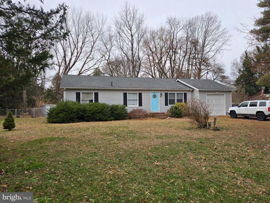 Welcome to Chester Harbor. This one level home offers 3 bedroom 2 baths with LVP flooring in living room, kitchen and dining area.  Fenced in backyard and a detached Garage/shop. Currently set up as a "Zen Den" offering electric and heat/air from own mini split.  Could be converted back to garage if desired. Photos to be taken 1/13