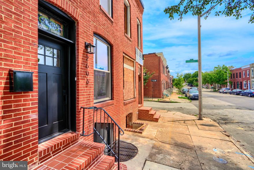 75k price Reduction- 06/28/25 - Best house in Canton for this price! NEW RENO CANTON_ROOF DECK/PARKING--Dynamite Canton Full gut renovation-If you've missed this one in your search- Come take a look- Taxes are currently just over 2k. -4 stories with expansive roof deck with sweeping panoramic views. Hampstead Hill Academy - Great schools- One of the largest decks in Canton  with great City skyline views-Natty Boh in the distance- Trex decks - with solar lighting- Additional walk out deck from Master suite on 3rd level facing south -Enjoy your morning coffee on your own private perch-Lots of closets-  Wood floors throughout-Wide stairs- Wrought iron- Exposed brick- stainless appliances- Quartz tops- Great natural sunlight- Dual zoned AC and heat- Fully finished basement with  bedroom/ bath and utility w/egress exit. Full side by side washer/dryer in 2nd floor laundry room-Ceiling fans- Parking in rear for a small car. Plenty of street parking as well-  Walk to all your favorite hot spots- or school close by-Conveniently located equidistance from the water/park/dog park/Starbucks/restaurants/Canton Square- 2 YEAR BUILDER WARRANTY -- fully permitted- Make an offer while it's still available-U and O available-