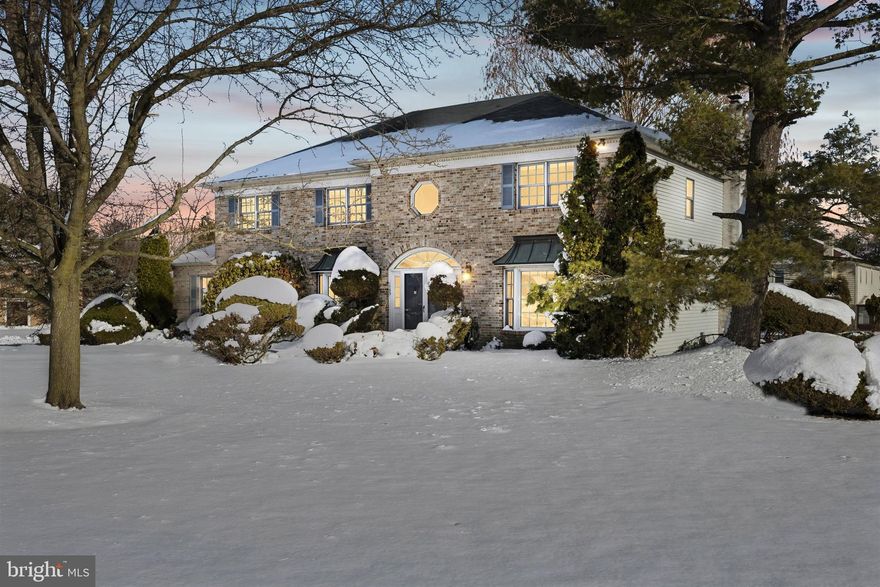 Set on a beautifully landscaped 0.57-acre corner lot in Maple Glen, 1733 Brittany Drive welcomes you with classic brick architecture, mature trees, and professional landscaping that creates immediate curb appeal. Built in 1986 and cherished by its first and only owners, this 4-bedroom, 2.5-bath Colonial offers 3,198 square feet of living space and the rare chance to shape a well-built home into something uniquely your own.

The two-story foyer with parquet floors, crown molding, and a turned staircase sets the tone. Formal living and dining rooms offer generous space for holidays, celebrations, and everyday gatherings. The eat-in kitchen provides a substantial footprint ready for transformation. Envision opening the space, adding a statement island, or designing a custom layout that reflects your style. The square footage and flow create a strong canvas for renovation without compromising room size. Just beyond, the family room with a wood-burning fireplace and wet bar opens through French doors to the patio, making indoor-outdoor entertaining feel effortless.

Upstairs, the primary suite includes a separate sitting area, walk-in closet, and private bath with soaking tub and stall shower. Three additional bedrooms and a full hall bath complete the second floor. The unfinished basement, equipped with a sump pump and French drain, presents even more opportunity to expand living space for a home office, fitness studio, media room, or recreation area.

Major systems have already been updated, including a new HVAC system and hot water heater installed in 2024. Natural gas heat, public water, public sewer, an underground sprinkler system, and a 2-car attached garage provide everyday practicality. 

Located in Upper Dublin Township, this home is conveniently located approximately 0.6 mi to The Promenade at Upper Dublin, 0.7 mi to Starbucks, 0.8 mi to Sprouts Farmers Market, 1.9 mi to Ambler Regional Rail, 2.1 mi to Fort Washington Regional Rail, and 1.5 mi to Mondauk Park. Jarrettown Elementary School is approximately 0.9 mi, Sandy Run Middle School 1.6 mi, and Upper Dublin High School 2.4 mi. Temple University Ambler Campus is approximately 2.2 mi.

Maple Glen is an established residential setting for buyers who value space, location, and long-term potential. This home offers the opportunity to personalize at your pace while building meaningful equity in a well-positioned neighborhood.